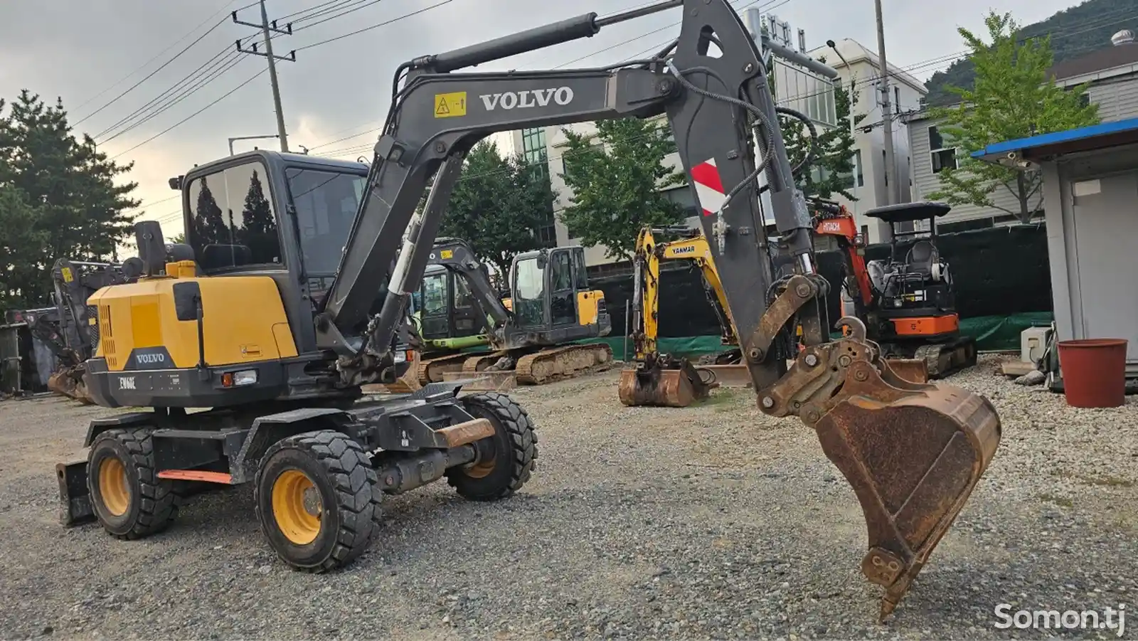 Экскаватор Volvo EW60E-2