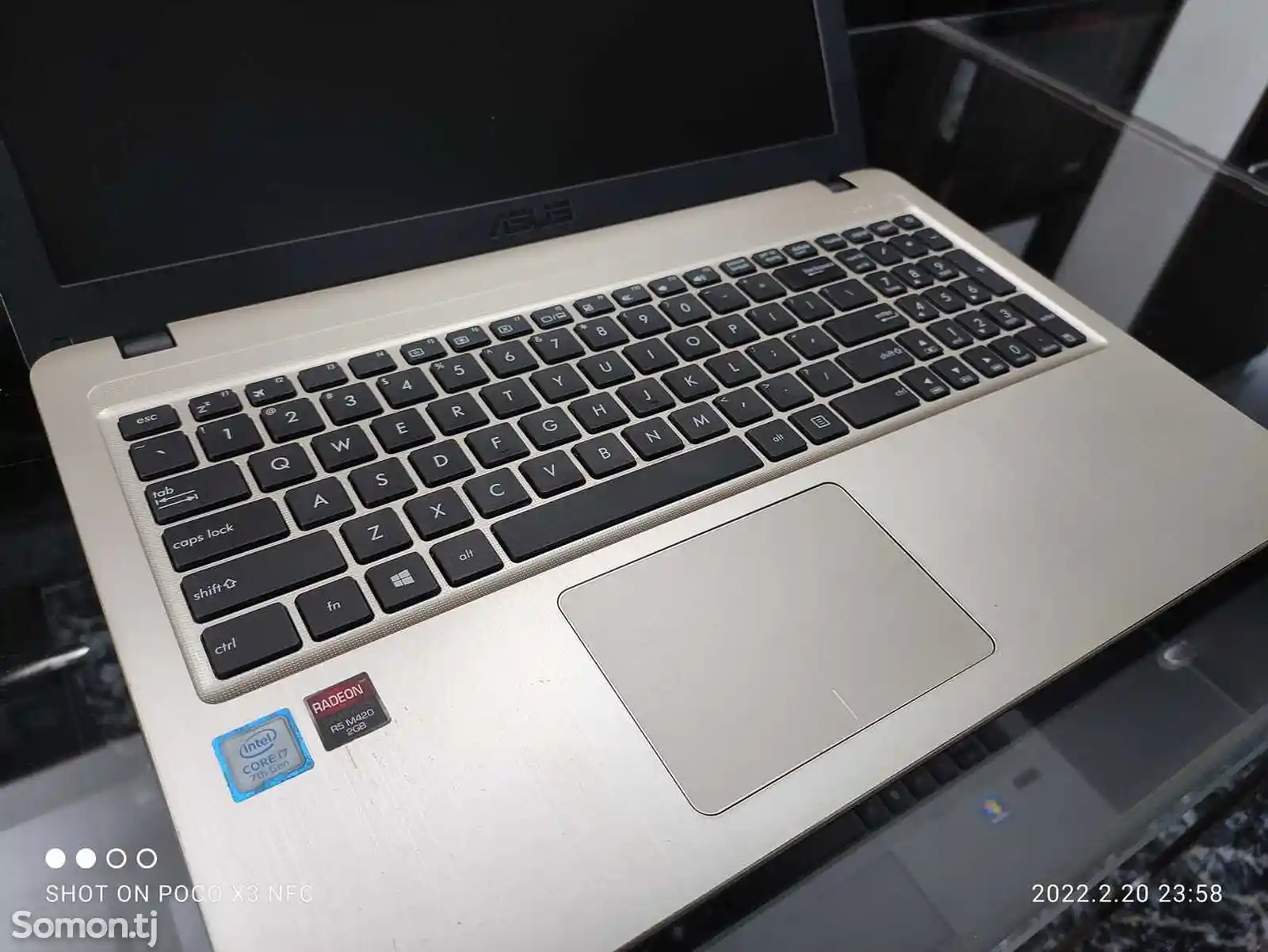Игровой ноутбук Asus X540UP Core i7-7500U 8gb/1tb 7TH GEN-5