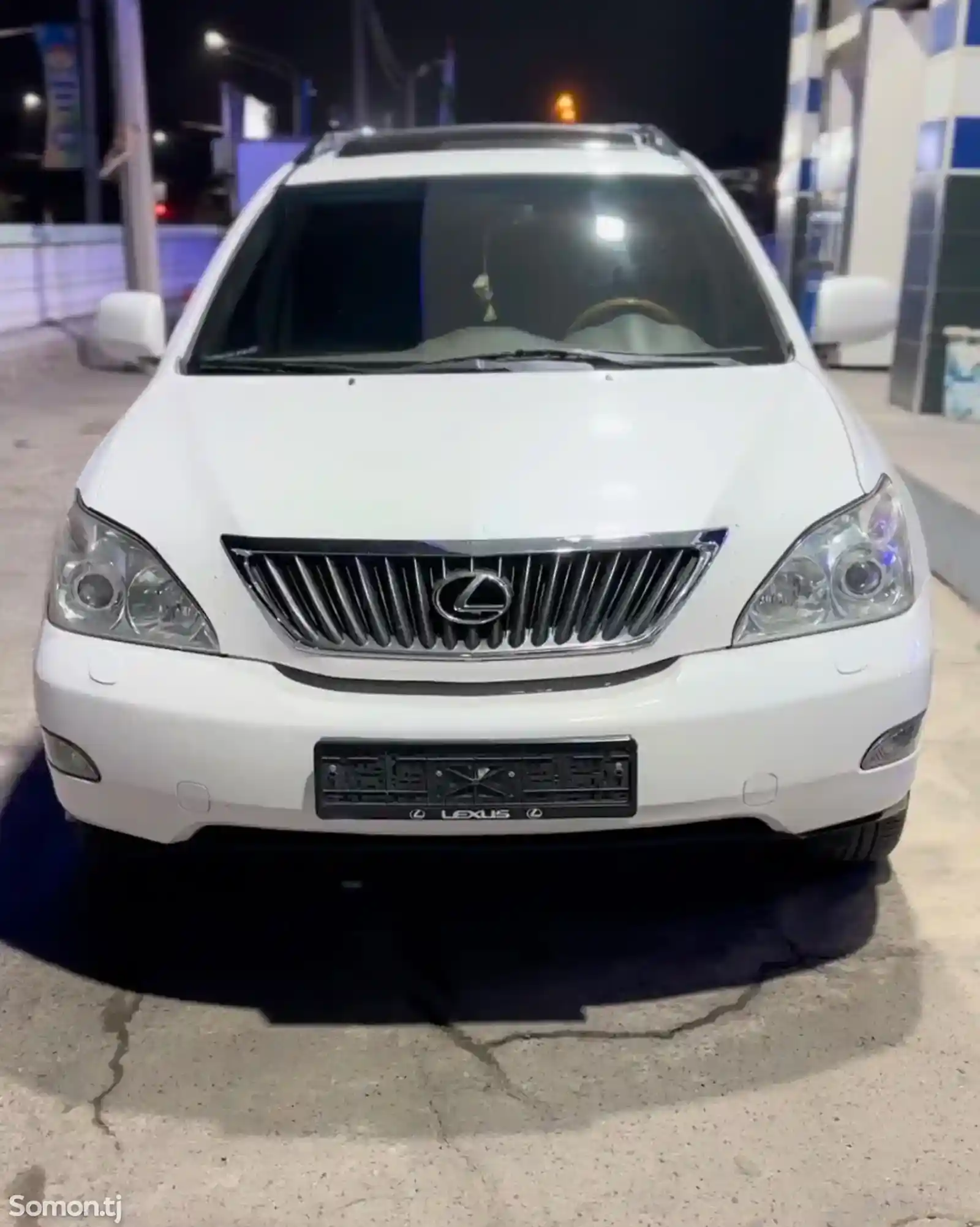 Защита бампера на Lexus RX 2006-2009-3