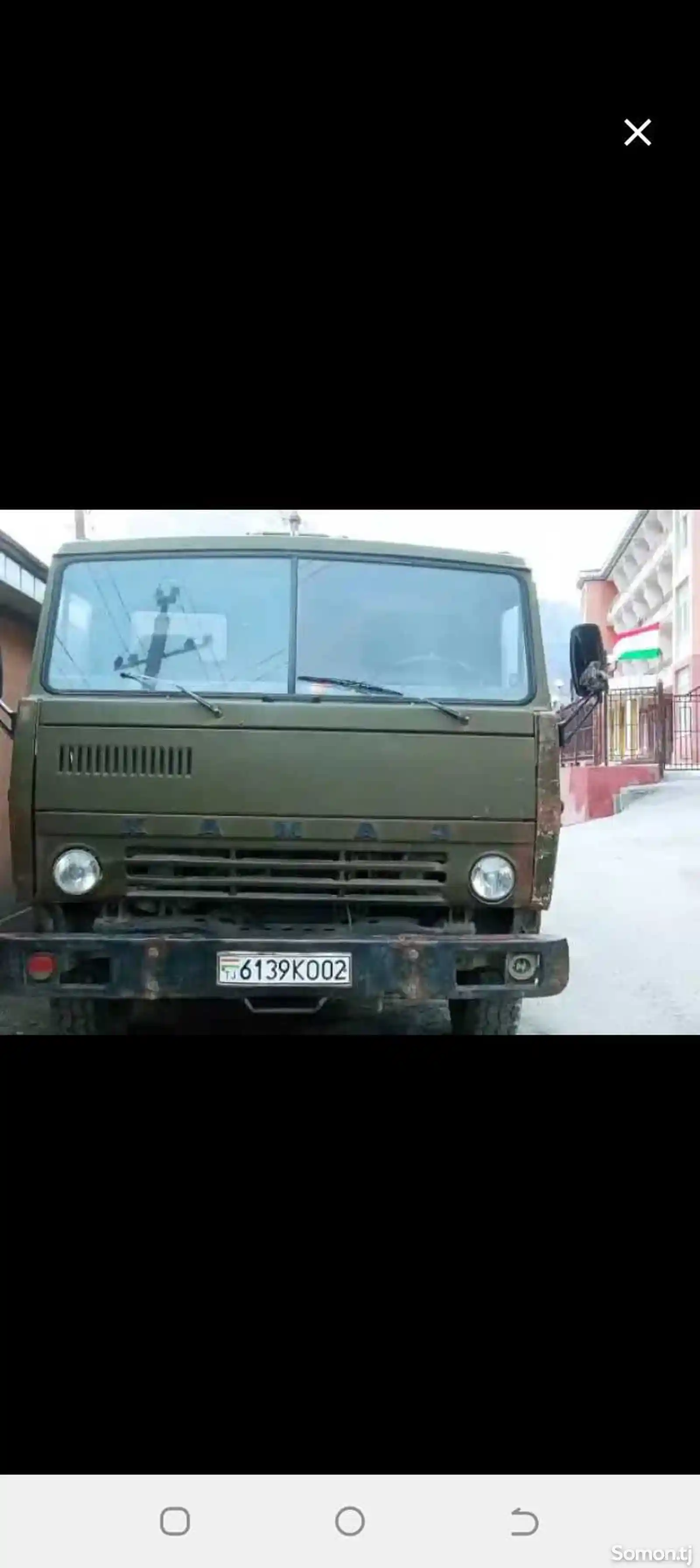Бортовой грузовик Камаз, 1992-4