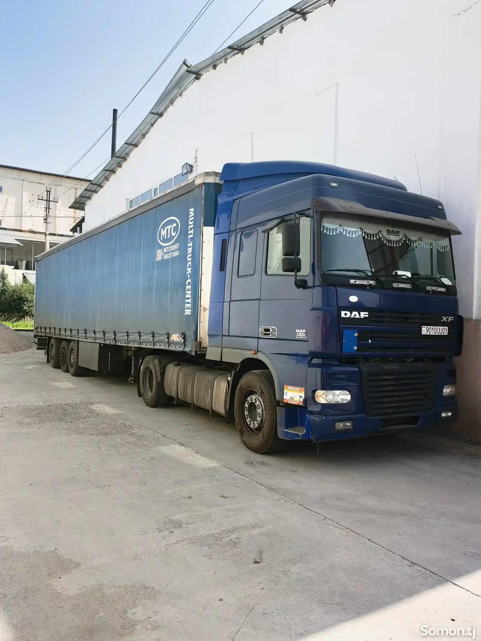 Бортовой грузовик DAF XF 95, 2006-3