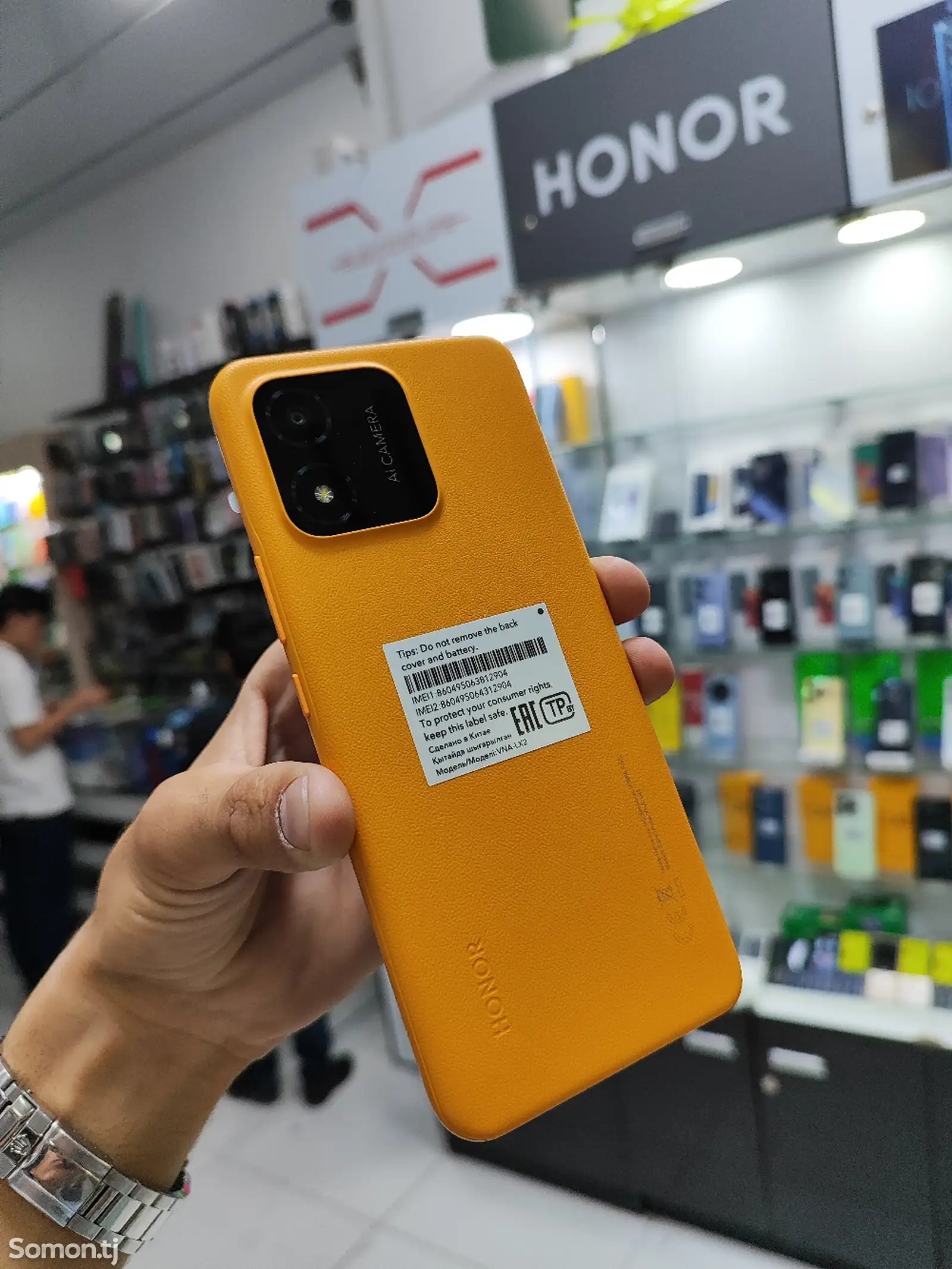 Honor X5 64Gb yellow-4