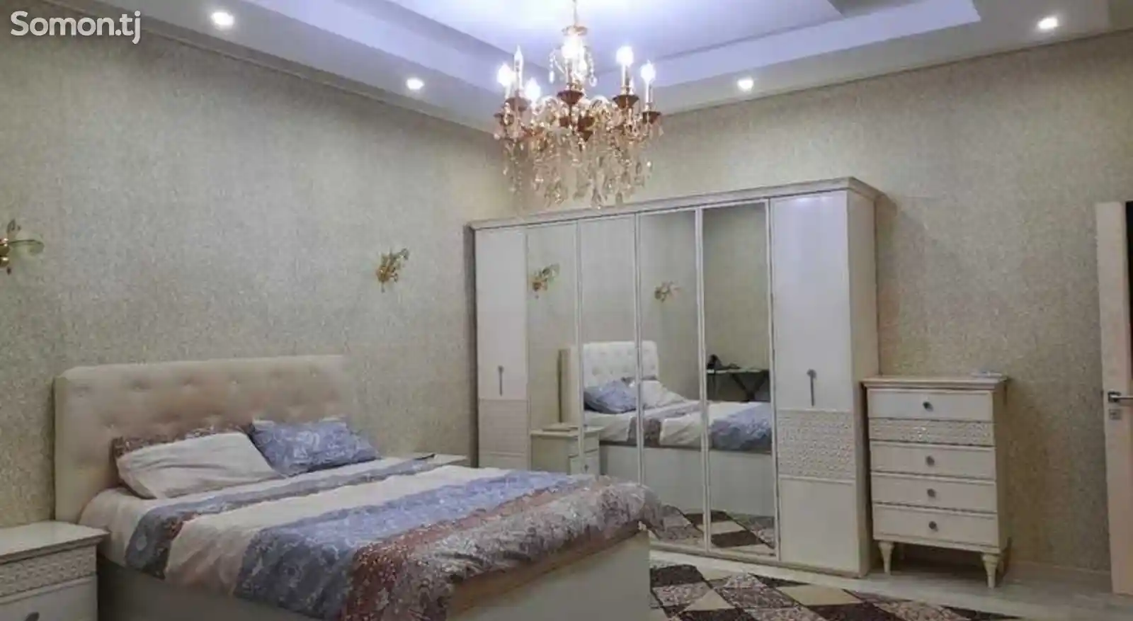 3-комн. квартира, 9 этаж, 100м², Исмоили Сомони, дом- Баракат-4