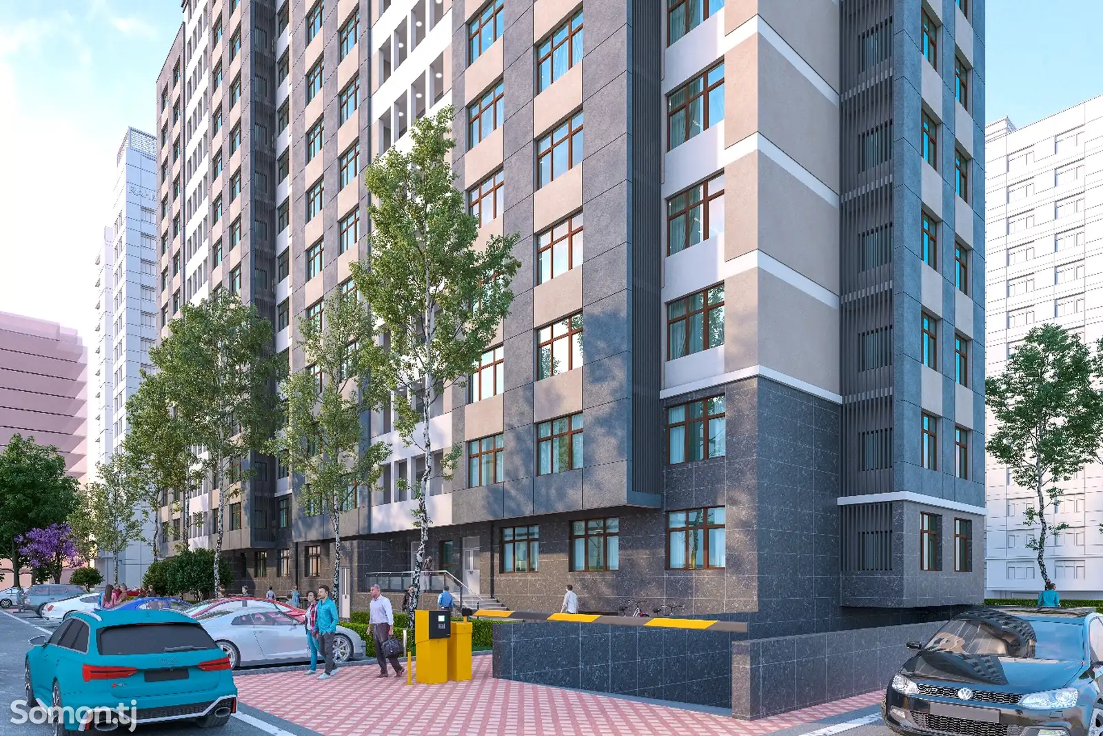 2-комн. квартира, 14 этаж, 103 м², Сино Испечак 1-1