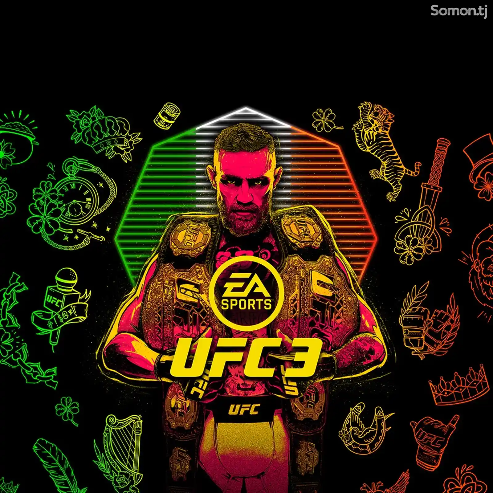 Игра UFC3 для PS4, PS5 Версия любая