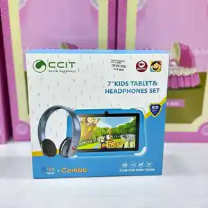 Детский планшет CCIT Combo с наушниками