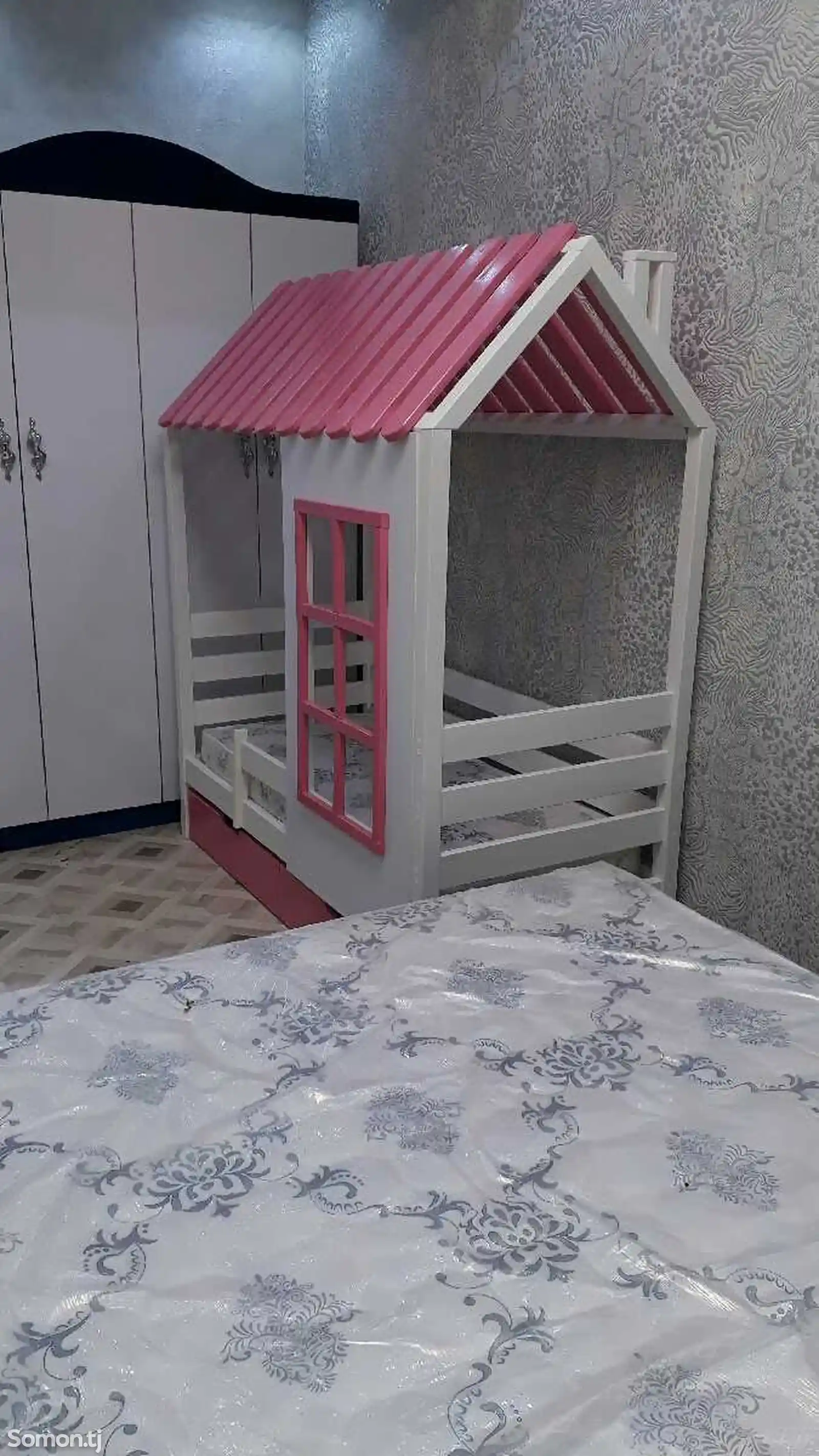 Кровать домик-3
