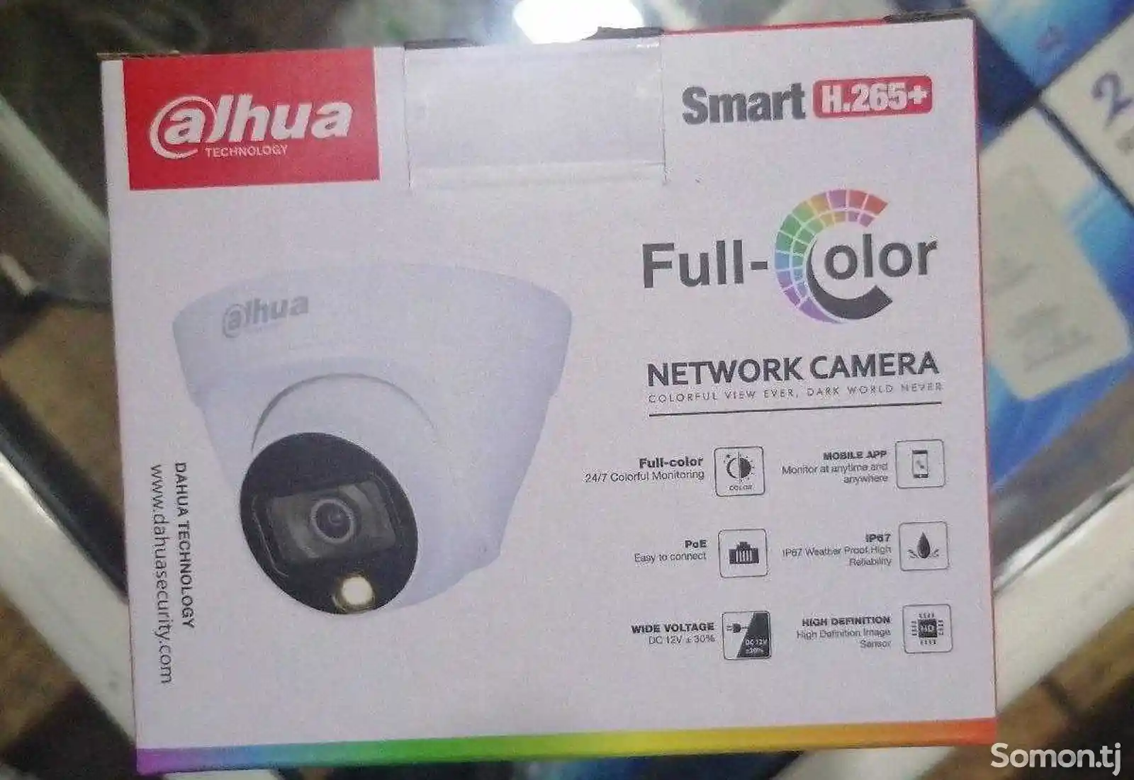 Камера видеонаблюдения 2мп dahua color-2