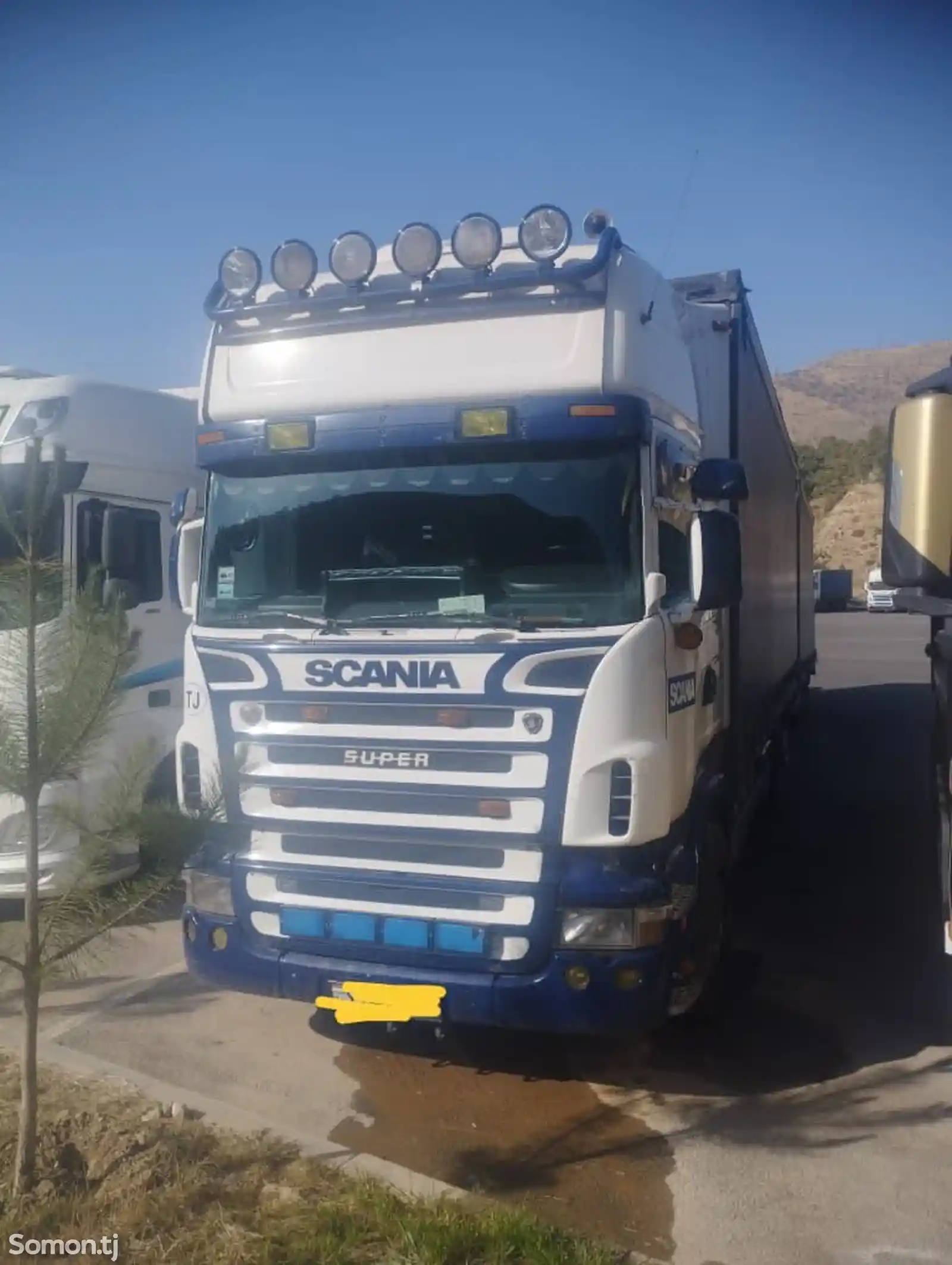 Контейнеровоз Scania Euro 4, 2008-4