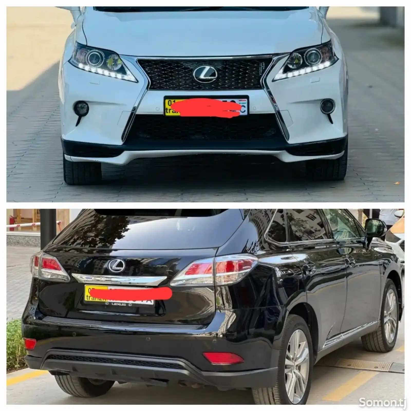 Губа задний и передний от lexus rx 2010-15