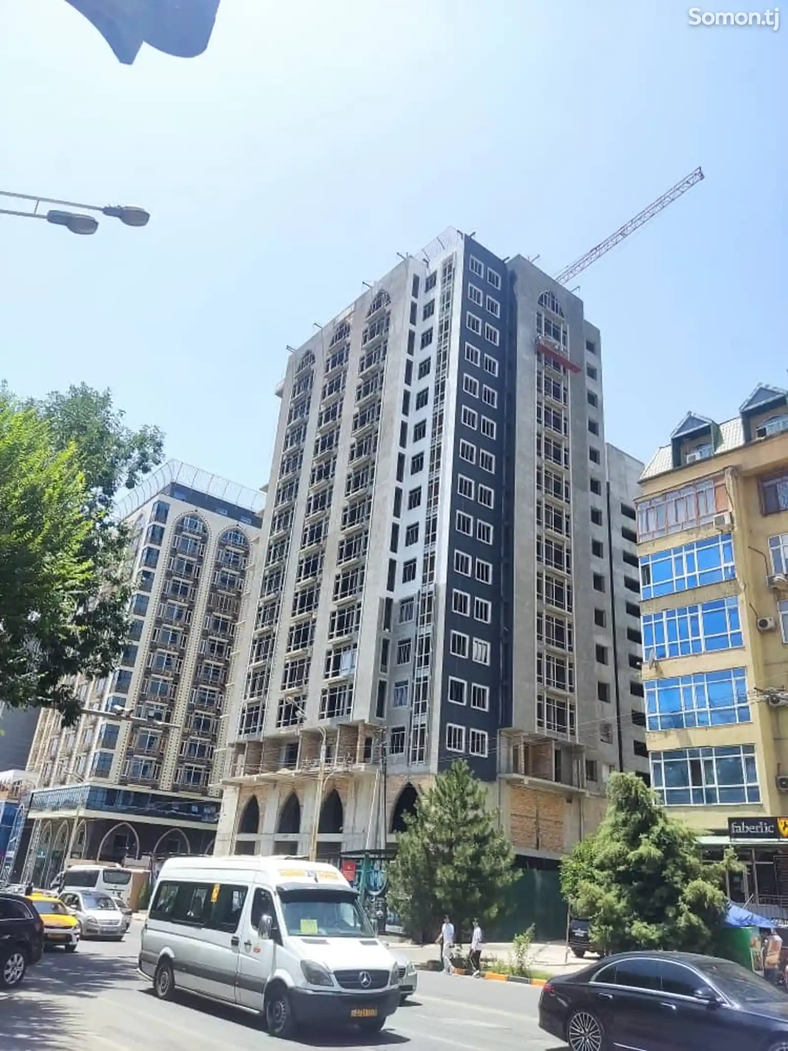 2-комн. квартира, 11 этаж, 66 м², Исмоили Сомони-1