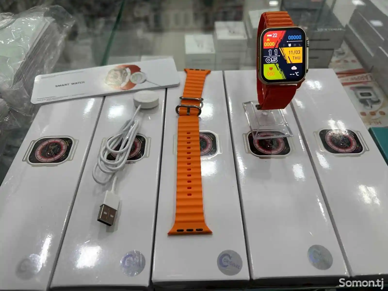 Смарт часы Watch Ultra с двумя ремешками-6