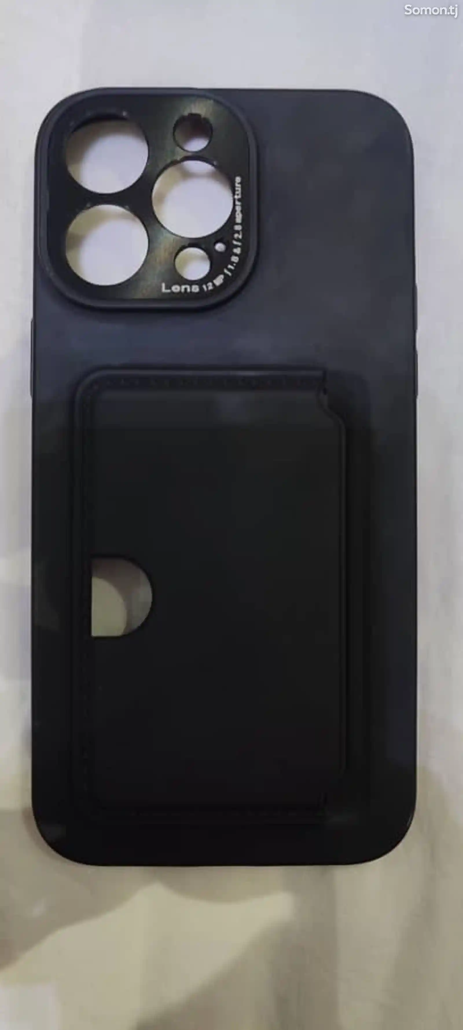 Чехол Metal Lens Card Case для Apple iPhone 14 Pro Max-1