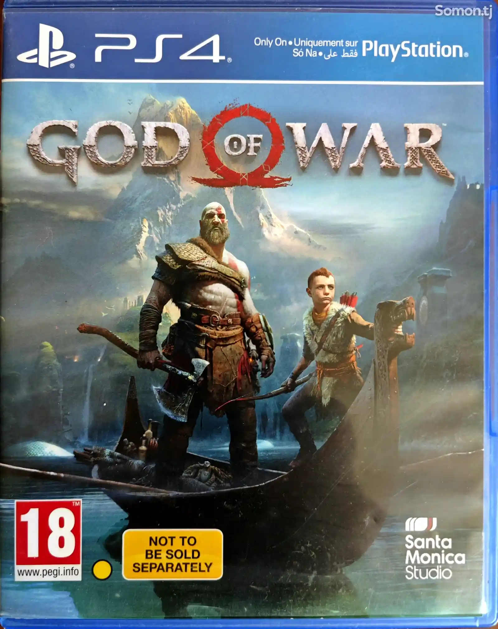 Игра God of War для ps4 ps5