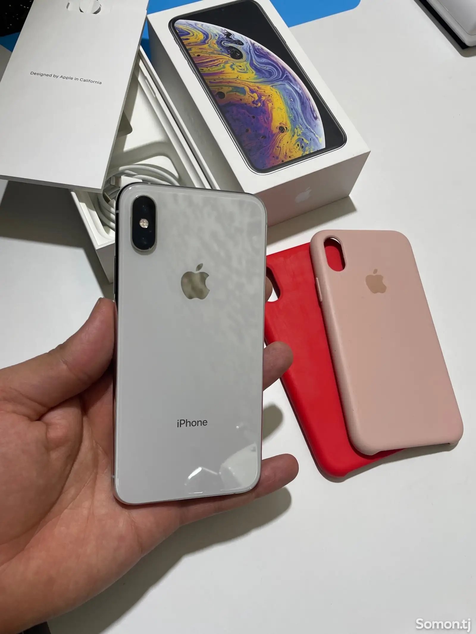 Apple iPhone Xs, 64 gb, Silver-1