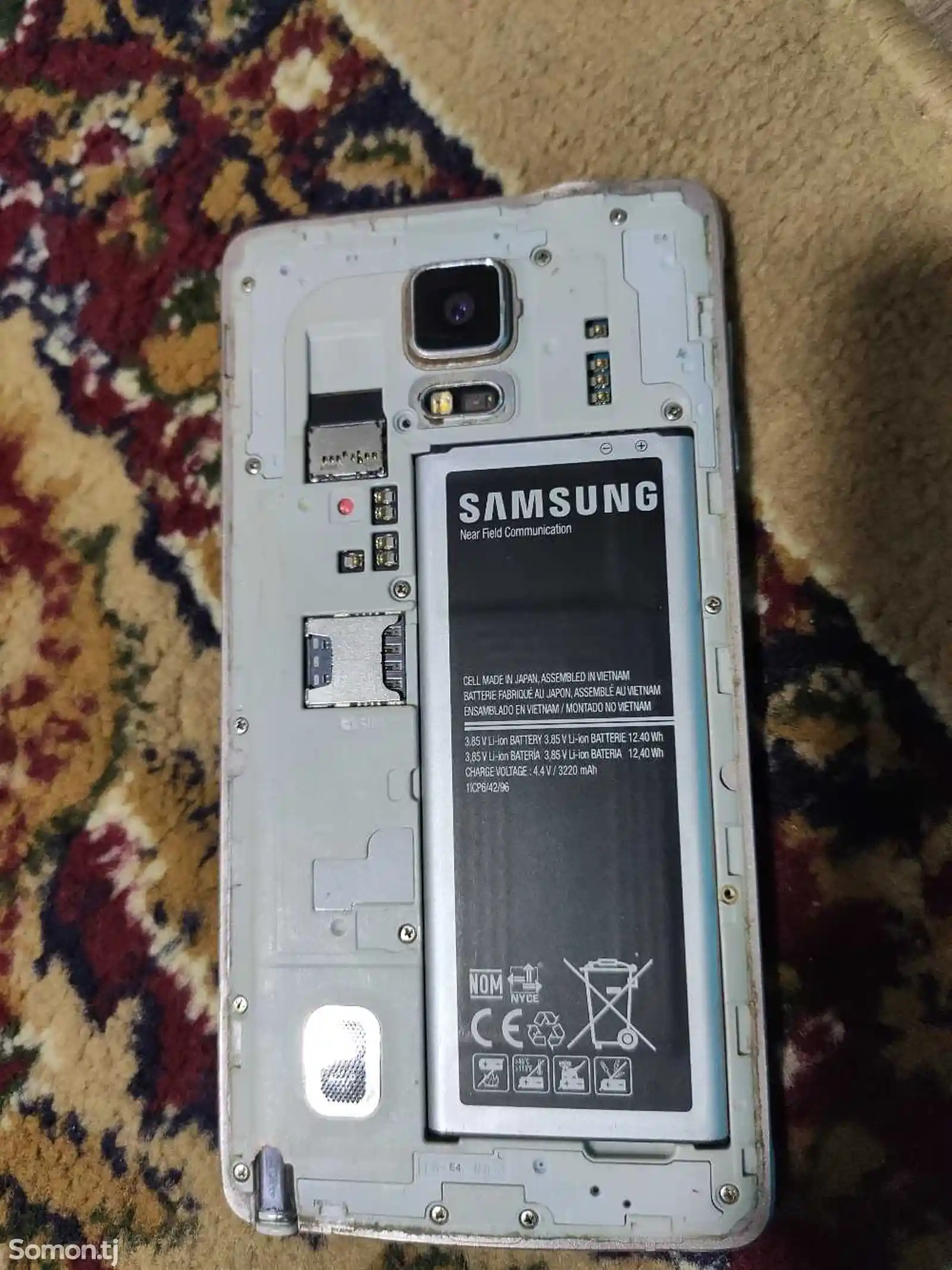 Батарея от galaxy Note 4 Vietnam-1