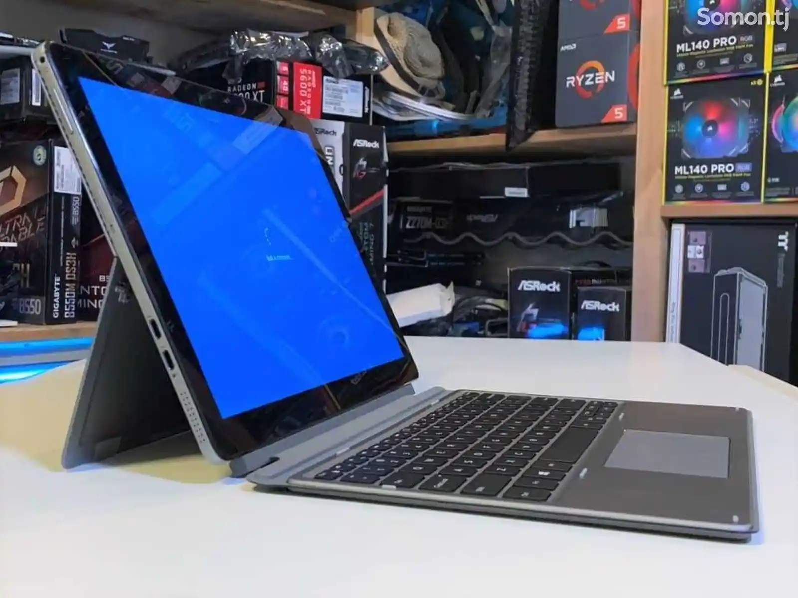 Сенсорный ноутбук Laptop планшет Latitude 7210 2-in-1 Review-16