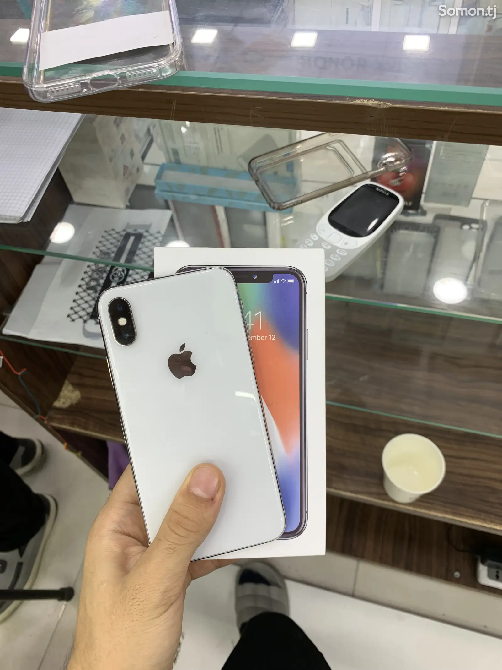 Apple iPhone X, 256 gb, Silver-1