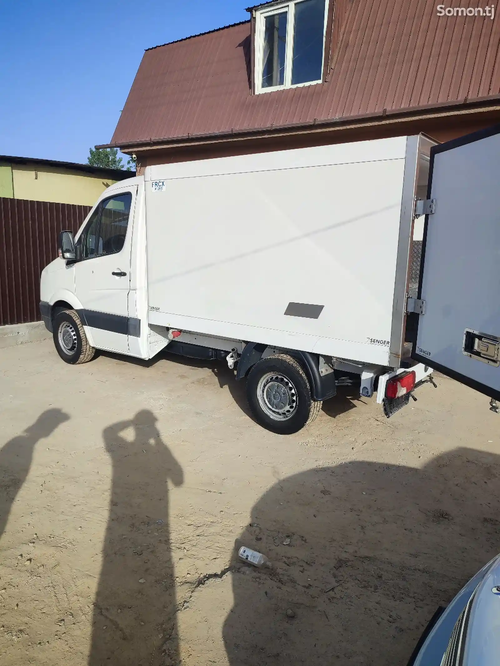 Бортовой грузовик volkswagen холодильник, 2016-7