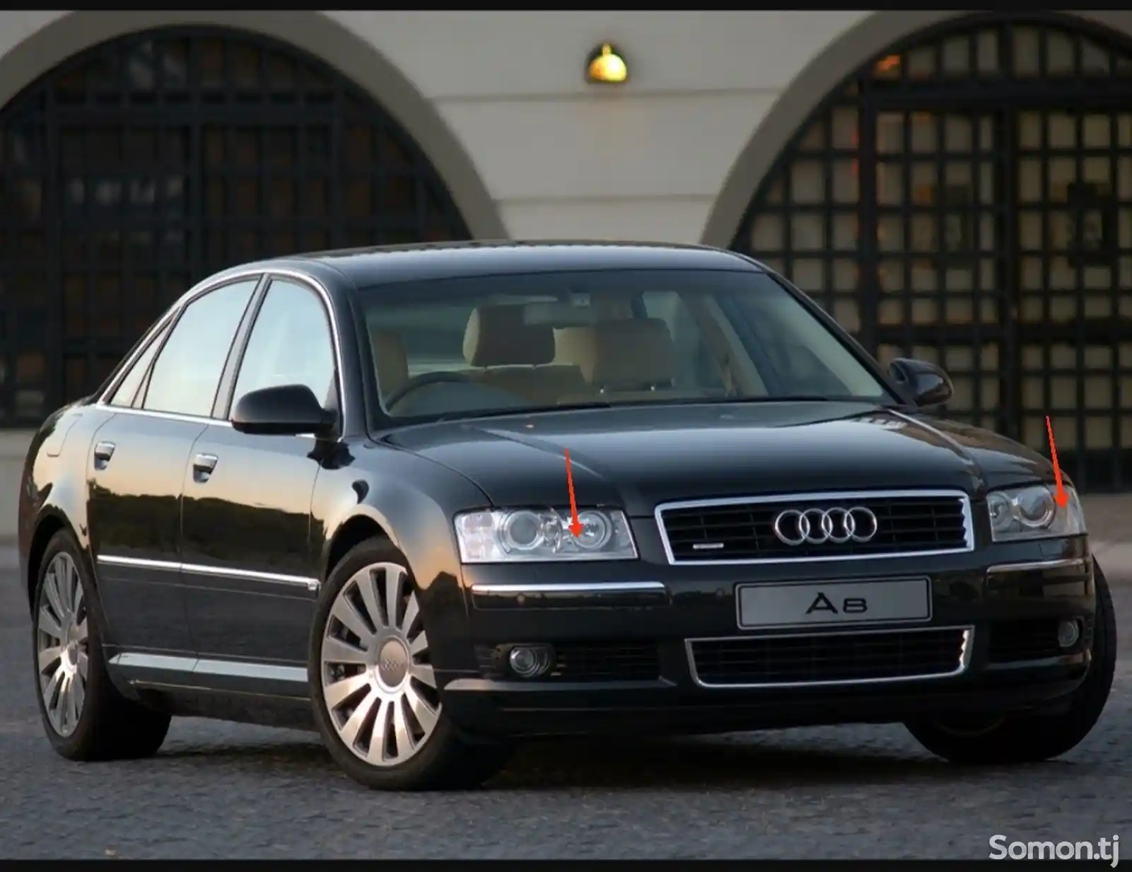 Фары от Audi A8-2