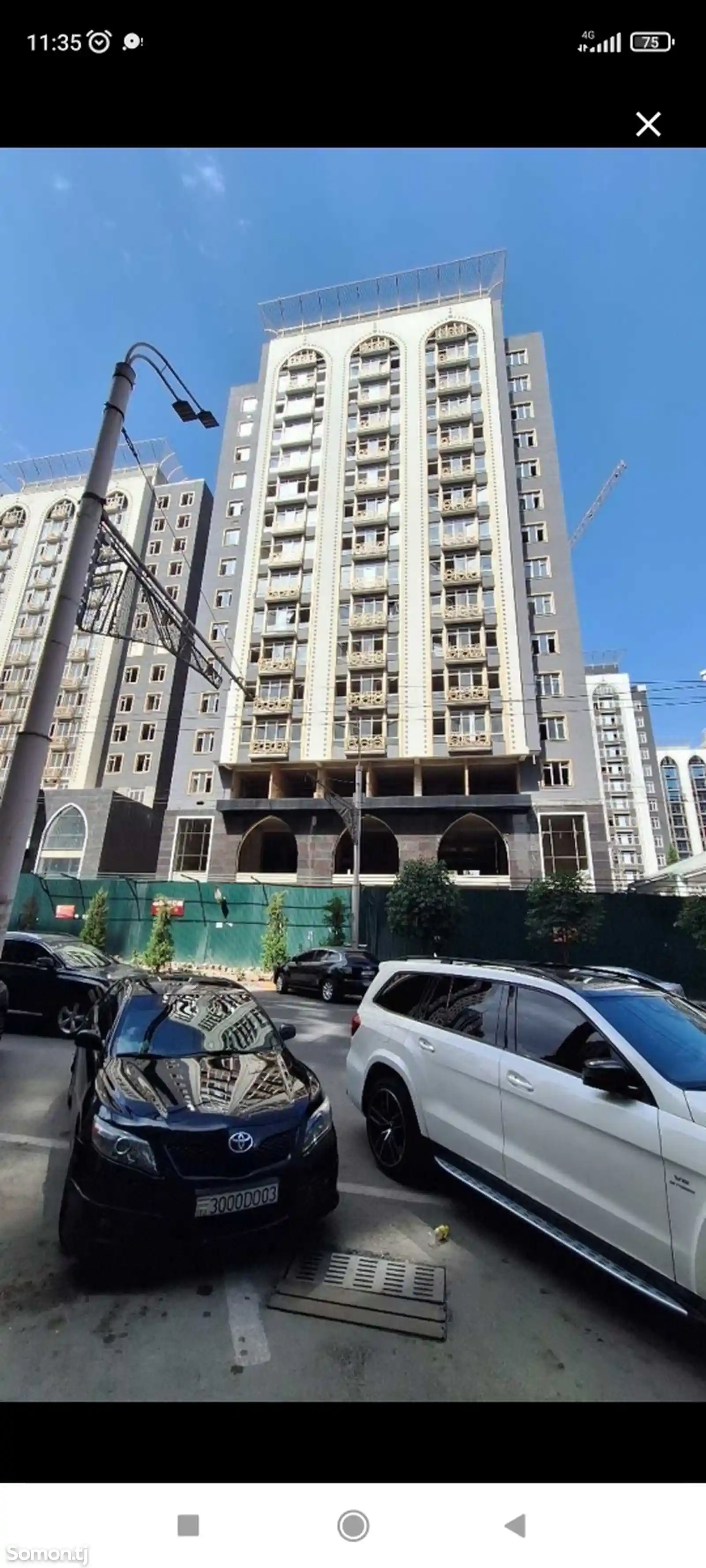 2-комн. квартира, 15 этаж, 78 м², Шохмансур, Султанбей-1