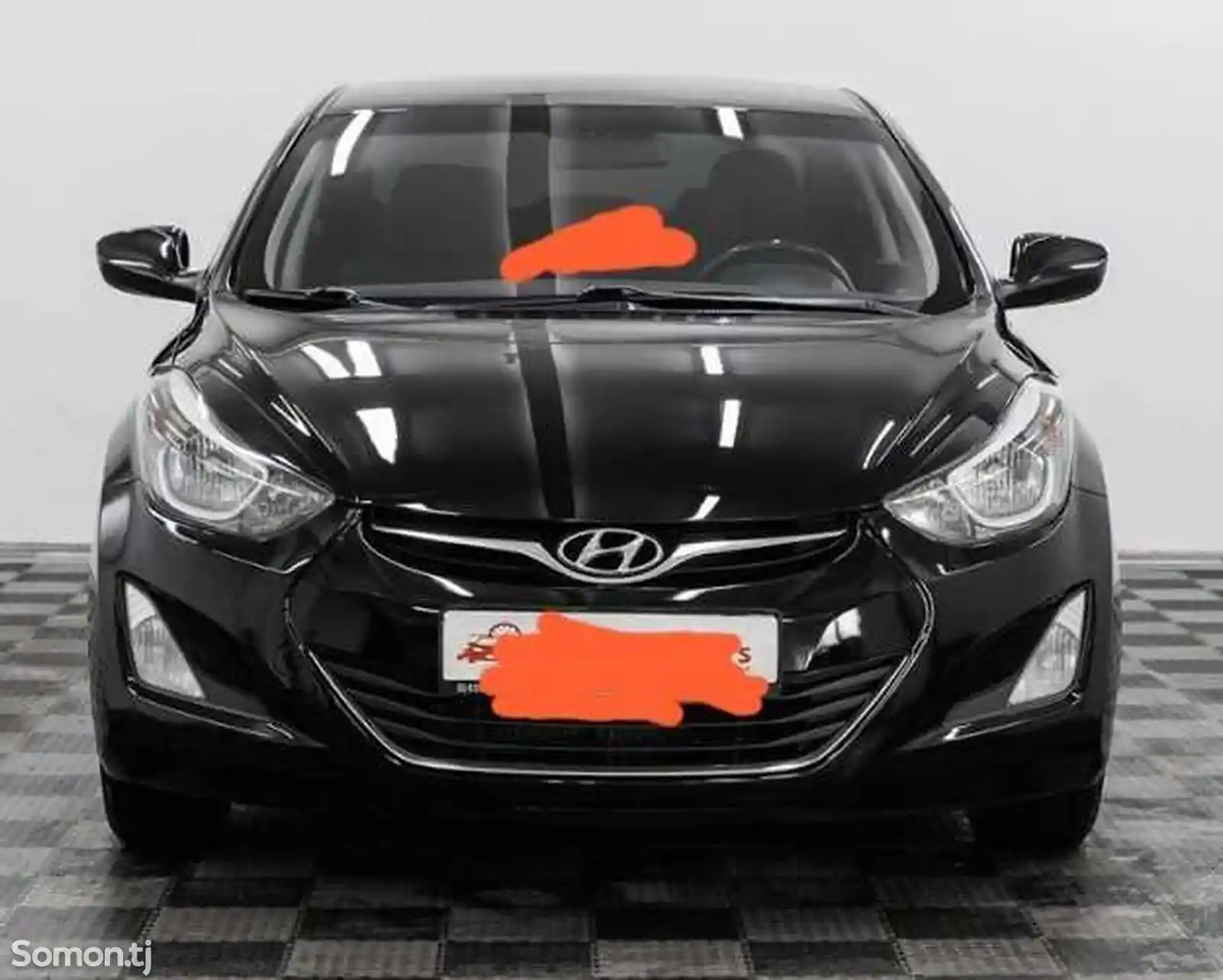 Лобовое стекло на Hyundai Elantra 2011-2016