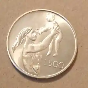 Монета Сан-Марино 500 лир