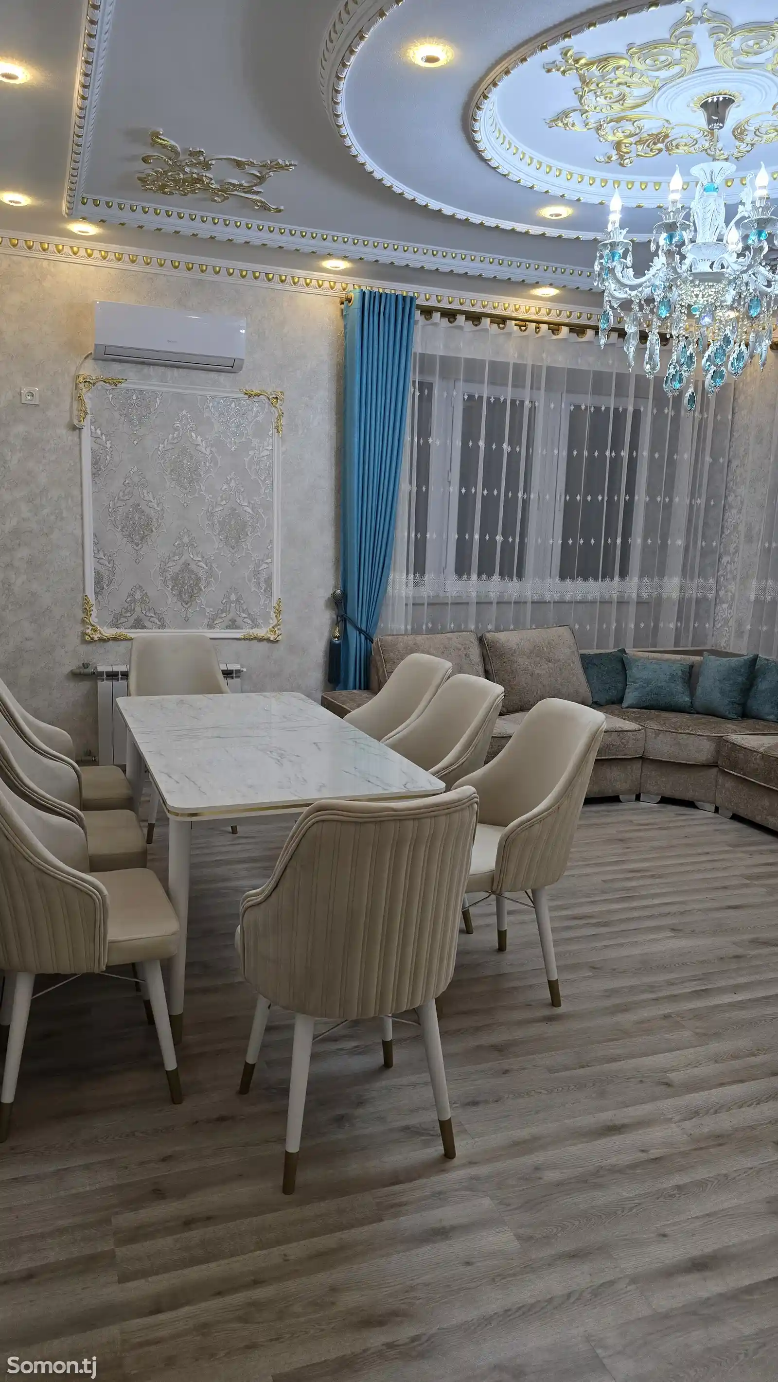 3-комн. квартира, 17 этаж, 116 м², Шохмансур-1