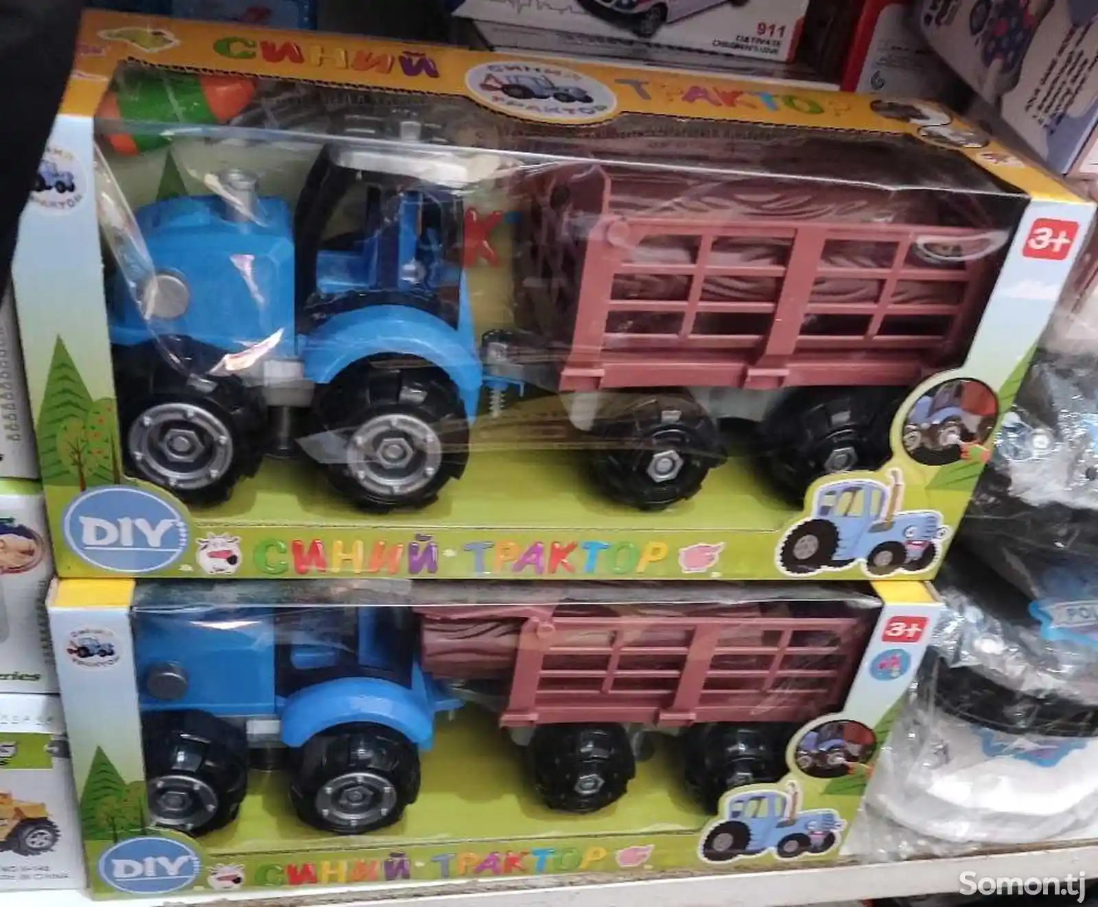 Большой синий трактор-1