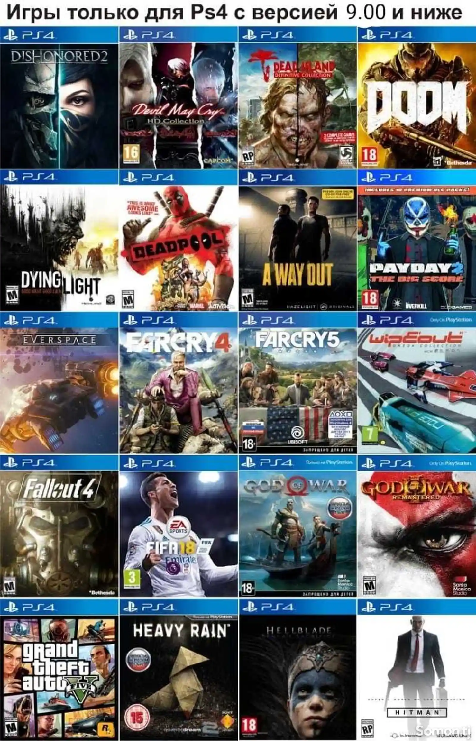 Комплект игр для Sony PlayStation 4-2