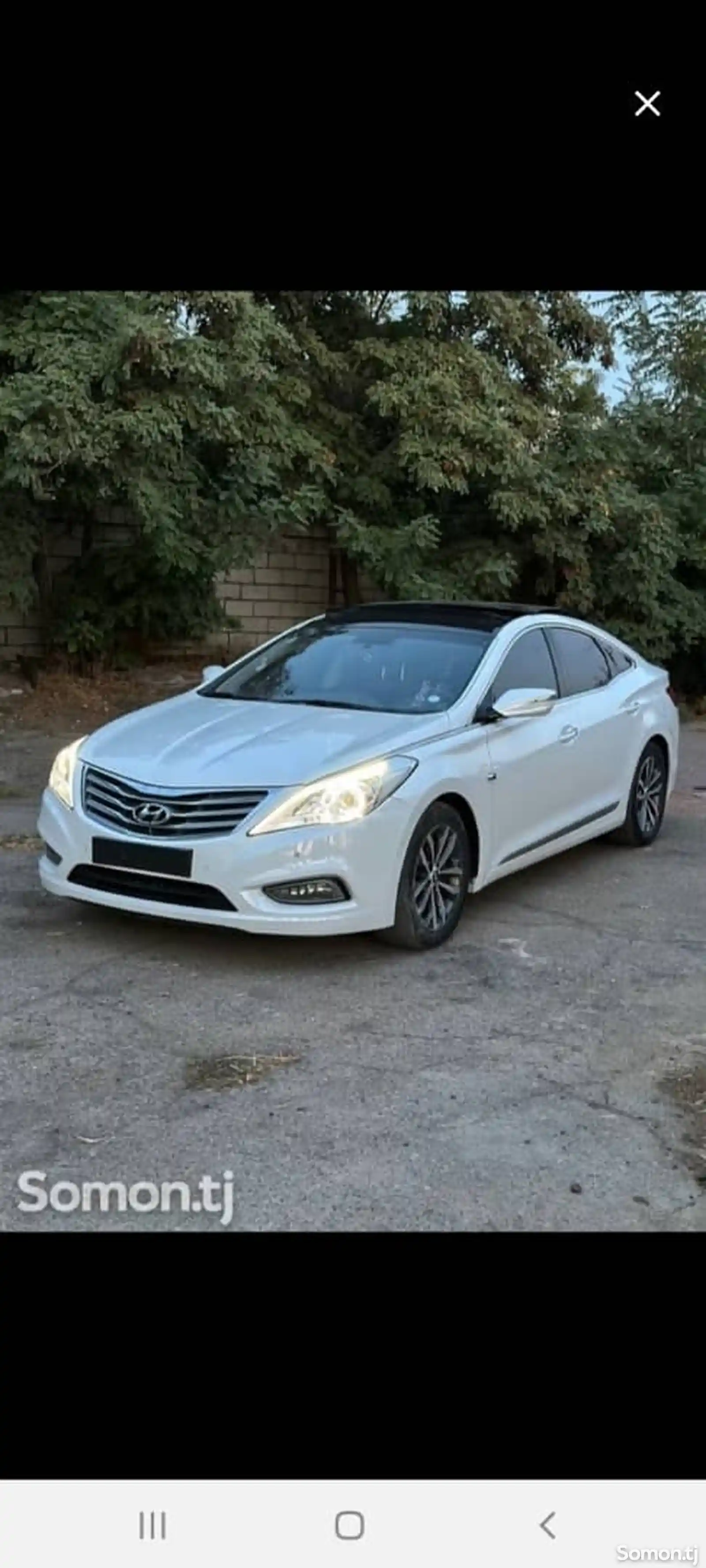 Hyundai Grandeur, 2012-2