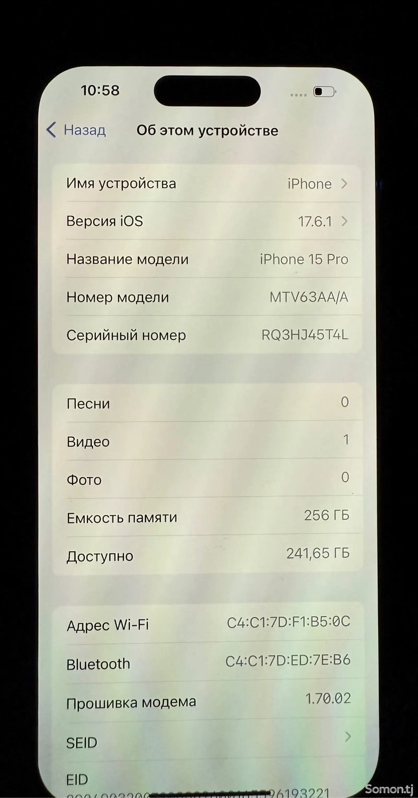 Apple iPhone 15 Pro, 256 gb, Blue Titanium-3