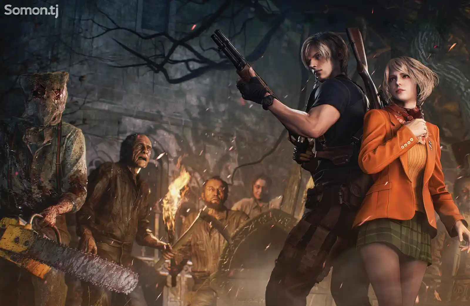 Игра Resident Evil 4 Remake Separate Ways для Sony PS4-10