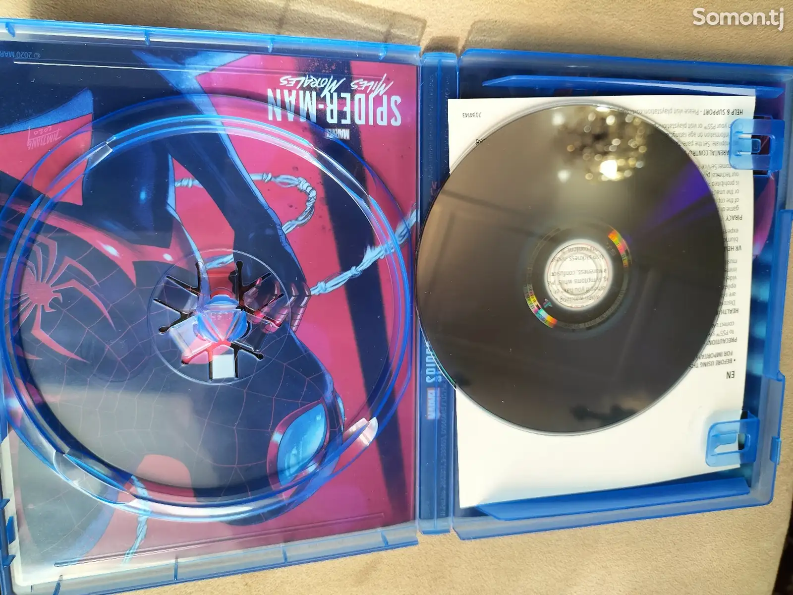 Игра Spiderman Miles Morales PS5-3