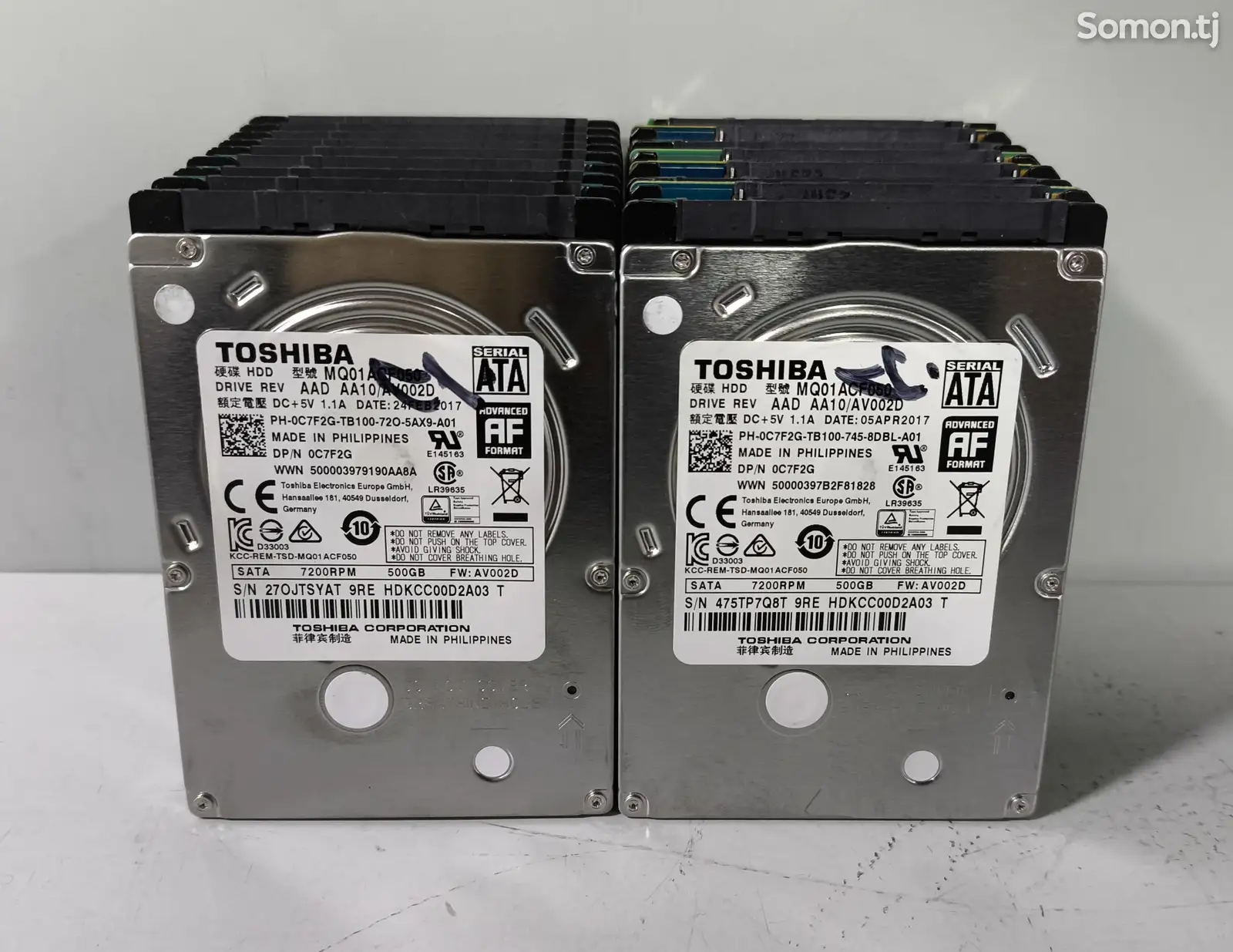 Жёсткий диск для ноутбуков Toshiba 500GB-1