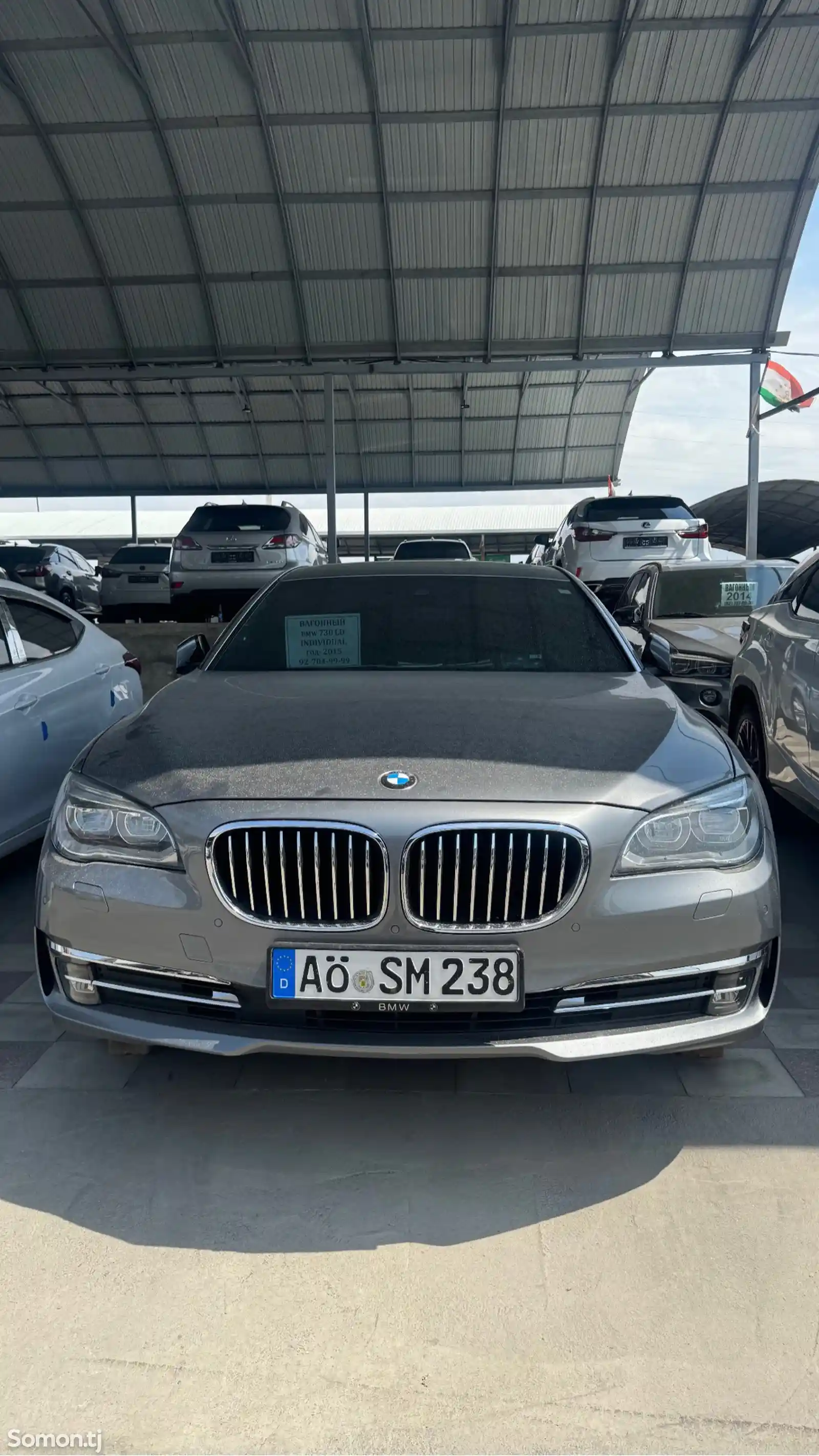 Запчасти от BMW 7 series, 2015-5