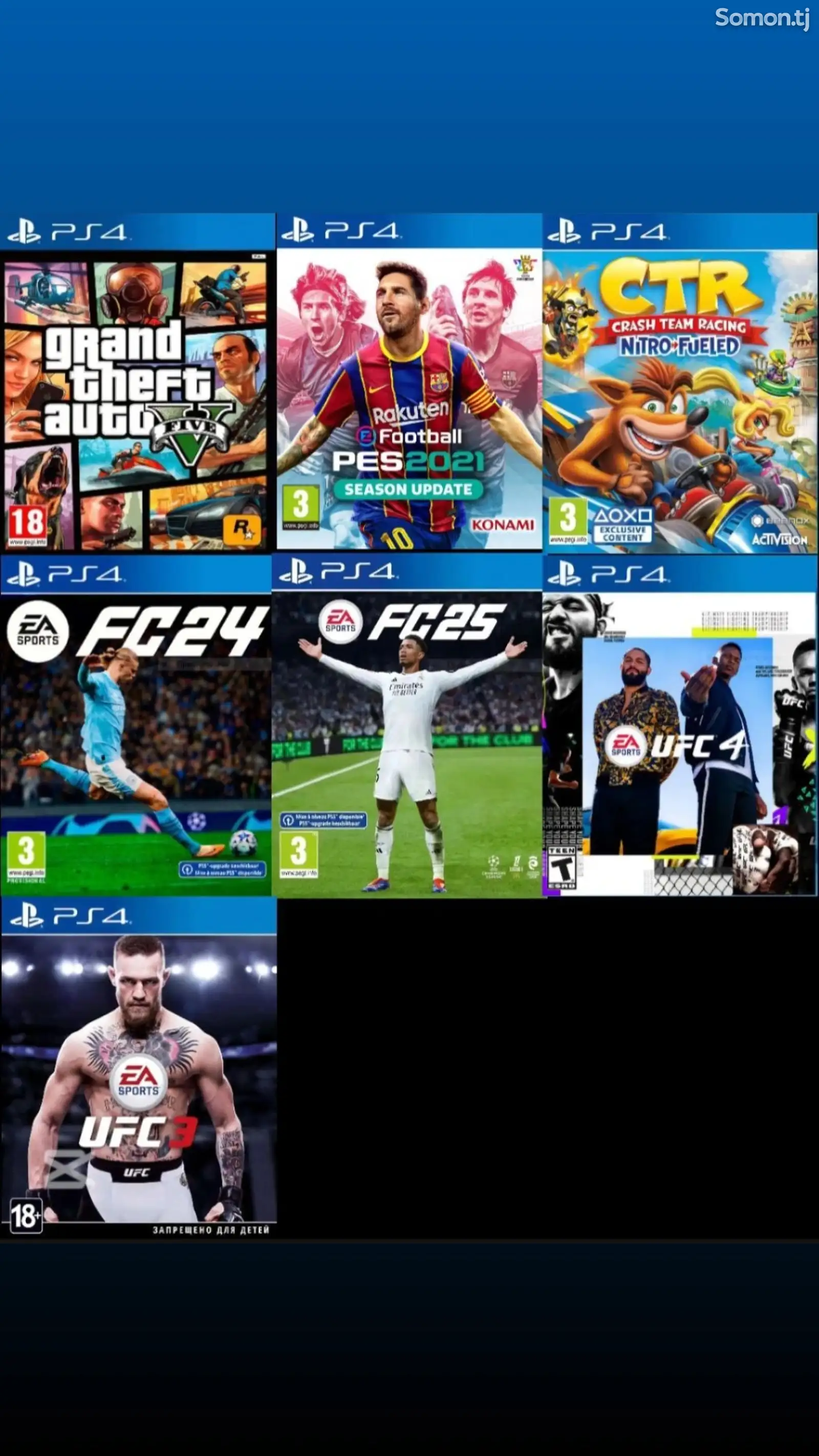 Игры для Playstation 4