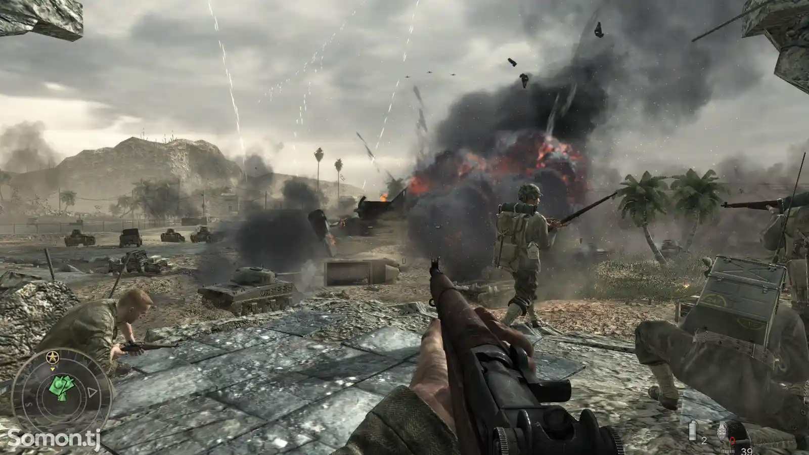 Игра Call of Duty-World at war для компьютера-пк-pc-2