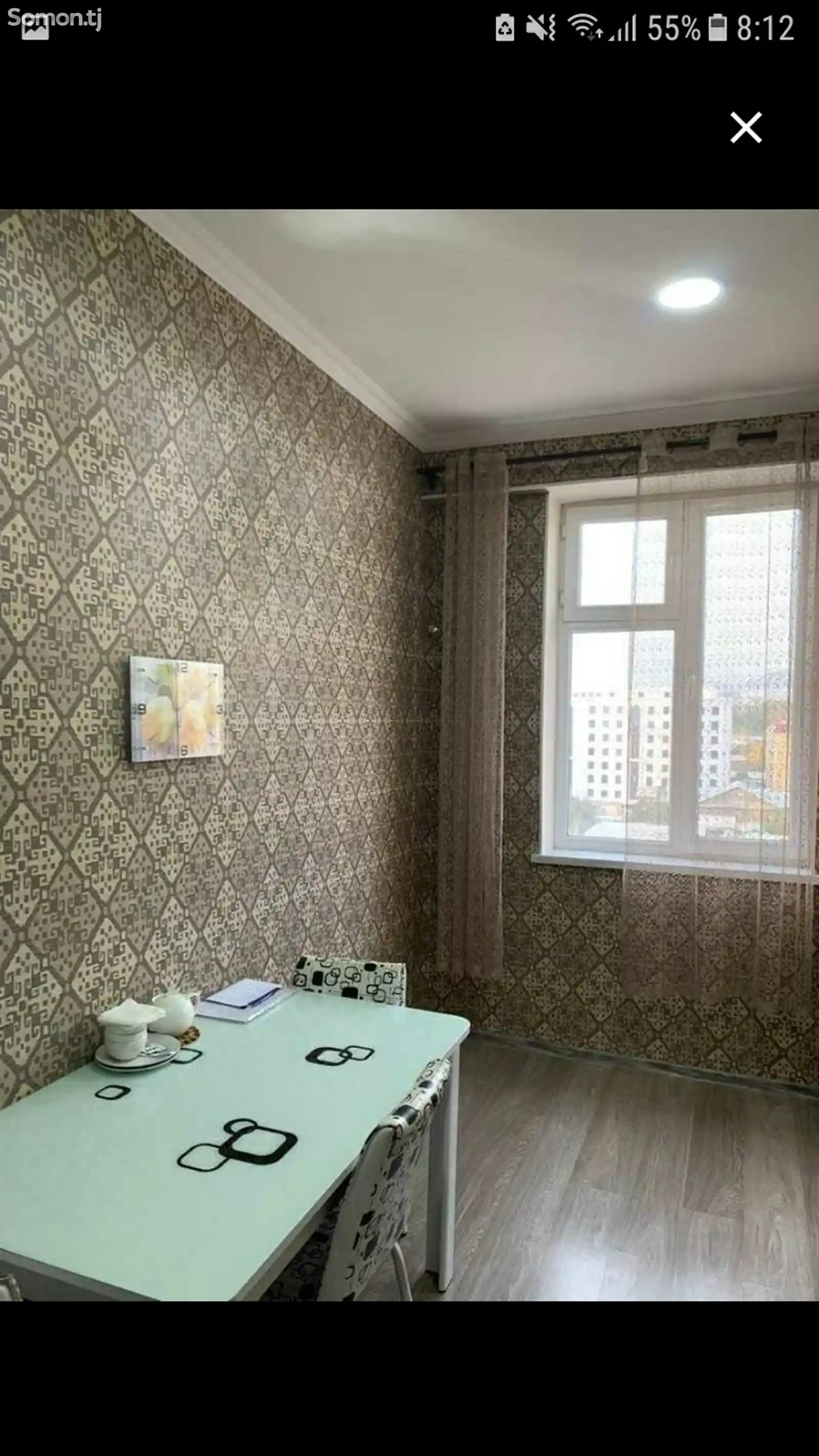 3-комн. квартира, 8 этаж, 100м², Пеши ресторани сафо-6