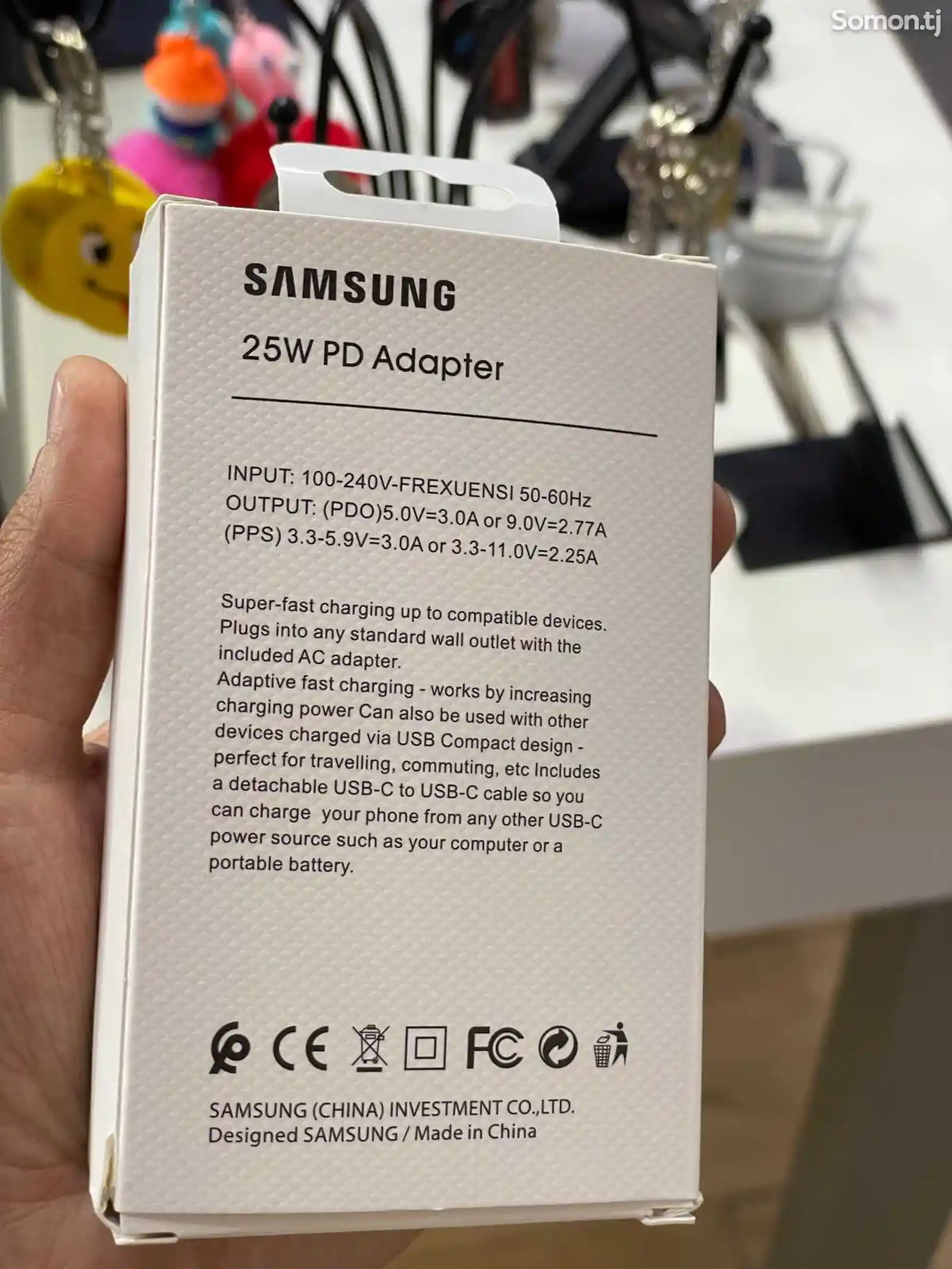 Зарядное устройство Samsung USB-C 25W PD Adapter-2