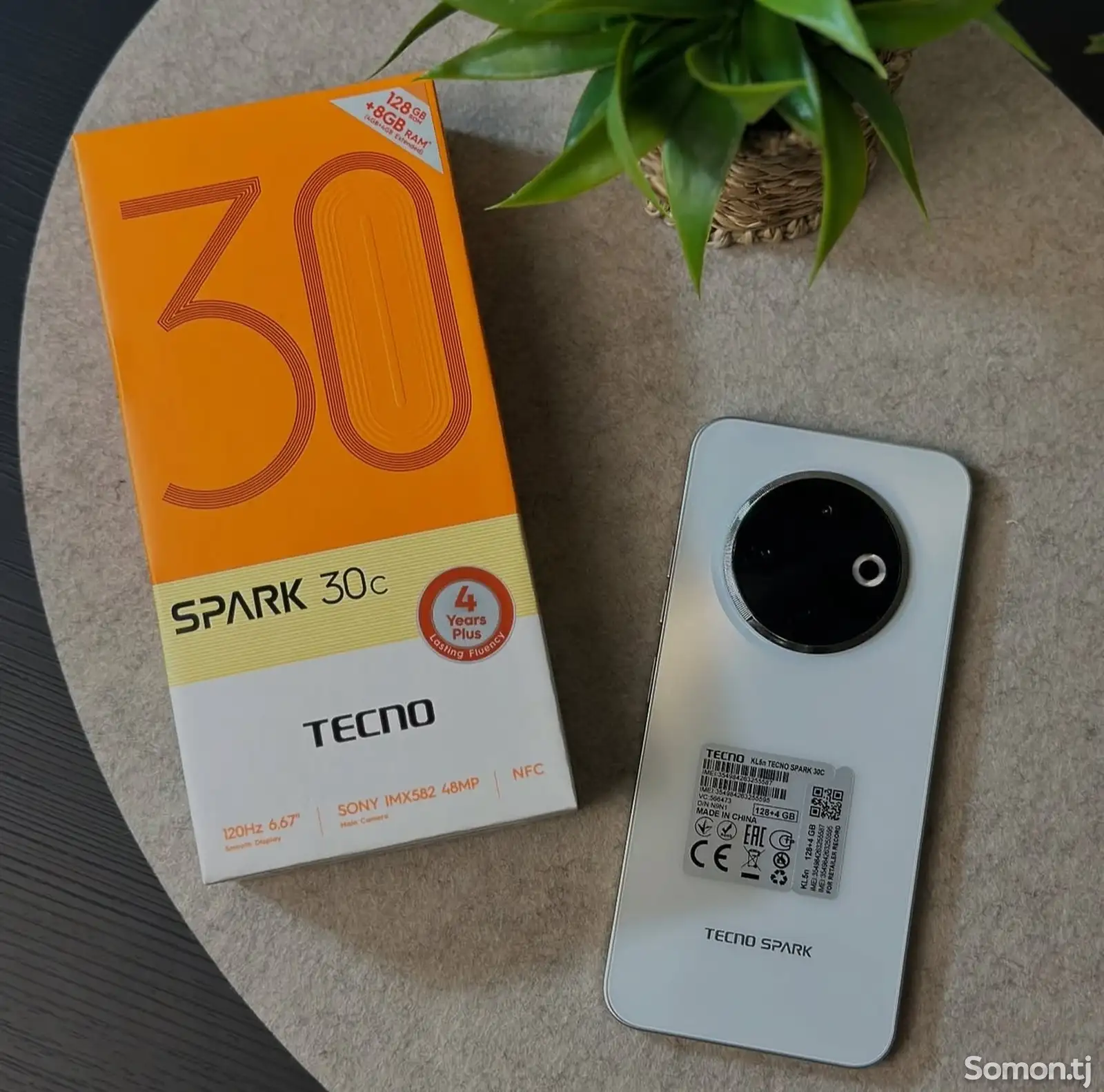 Tecno Spark 30c 12/128Gb black-1