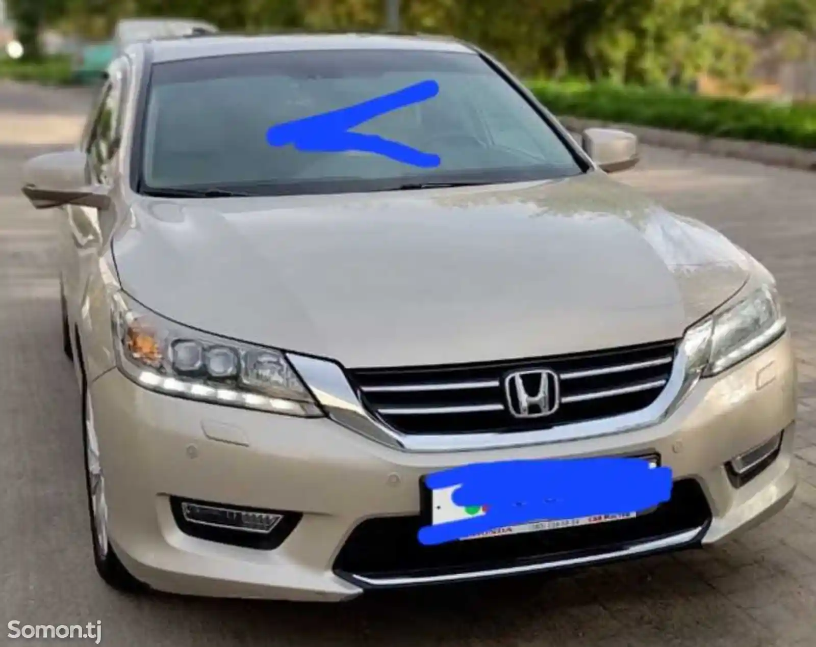 Лобовое стекло от Honda Accord 2013-17