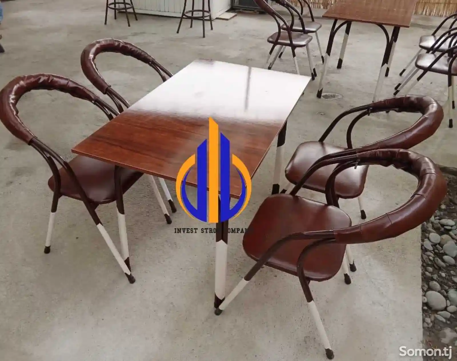 Дачный набор стол со стульями на заках-4
