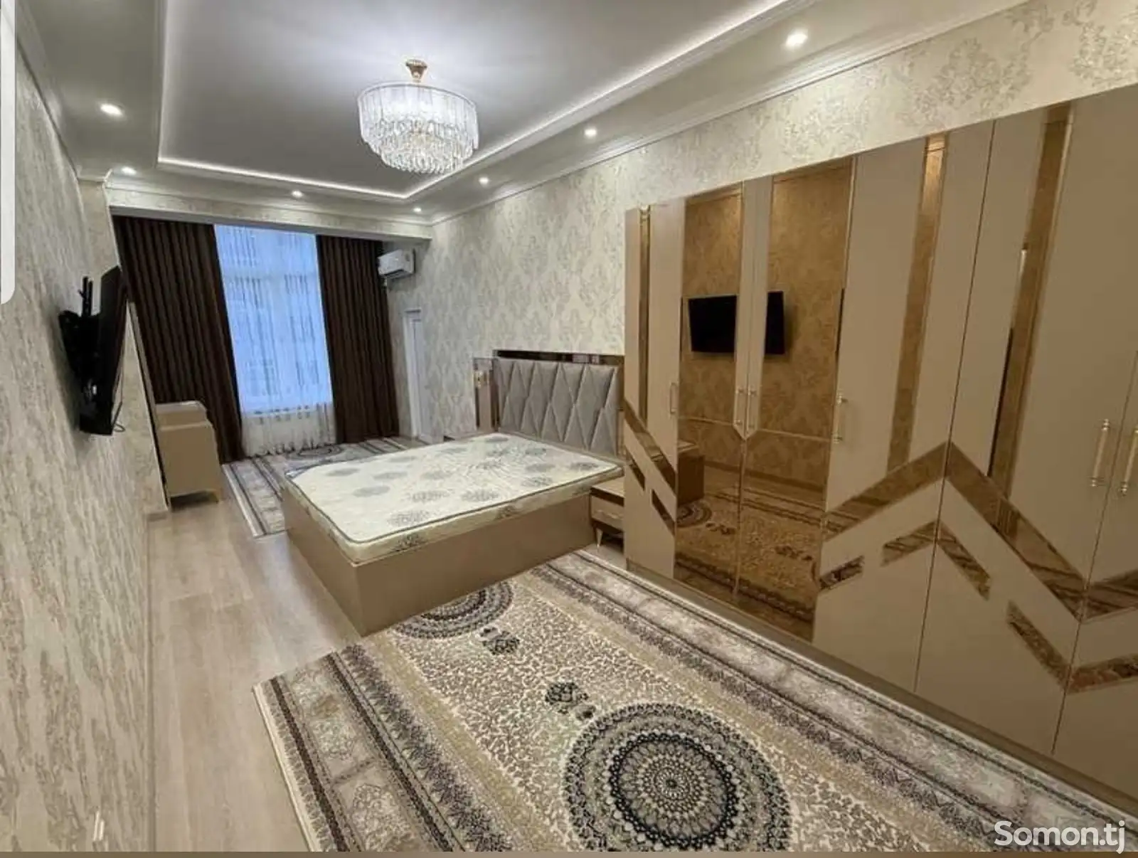 3-комн. квартира, 7 этаж, 115м², Сомони-1