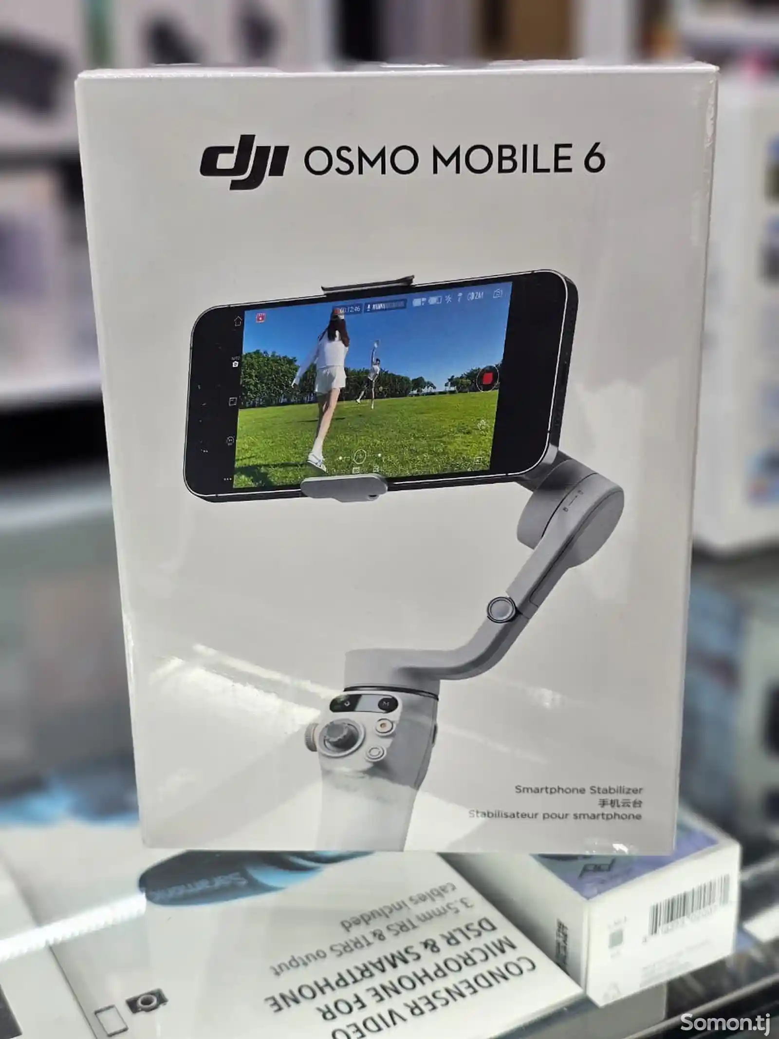 Электрический стабилизатор для смартфона DJI Osmo Mobile 6 slate gray