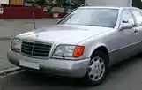 Облицовка на капот Mercedes benz S class 600-4