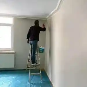 Услуги по покраске стен и потолков