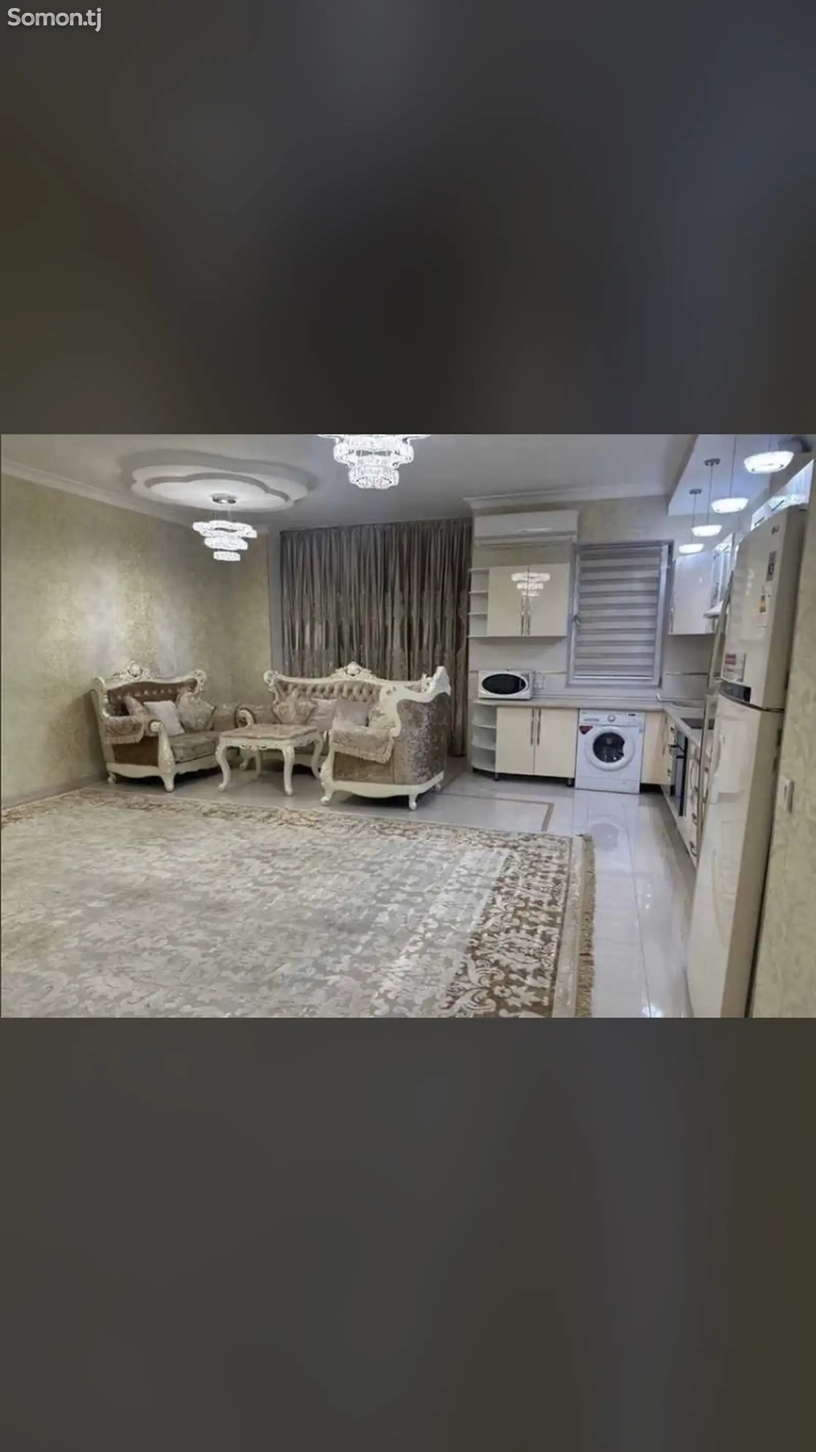 1-комн. квартира, 9 этаж, 105 м², И.Сомони-3