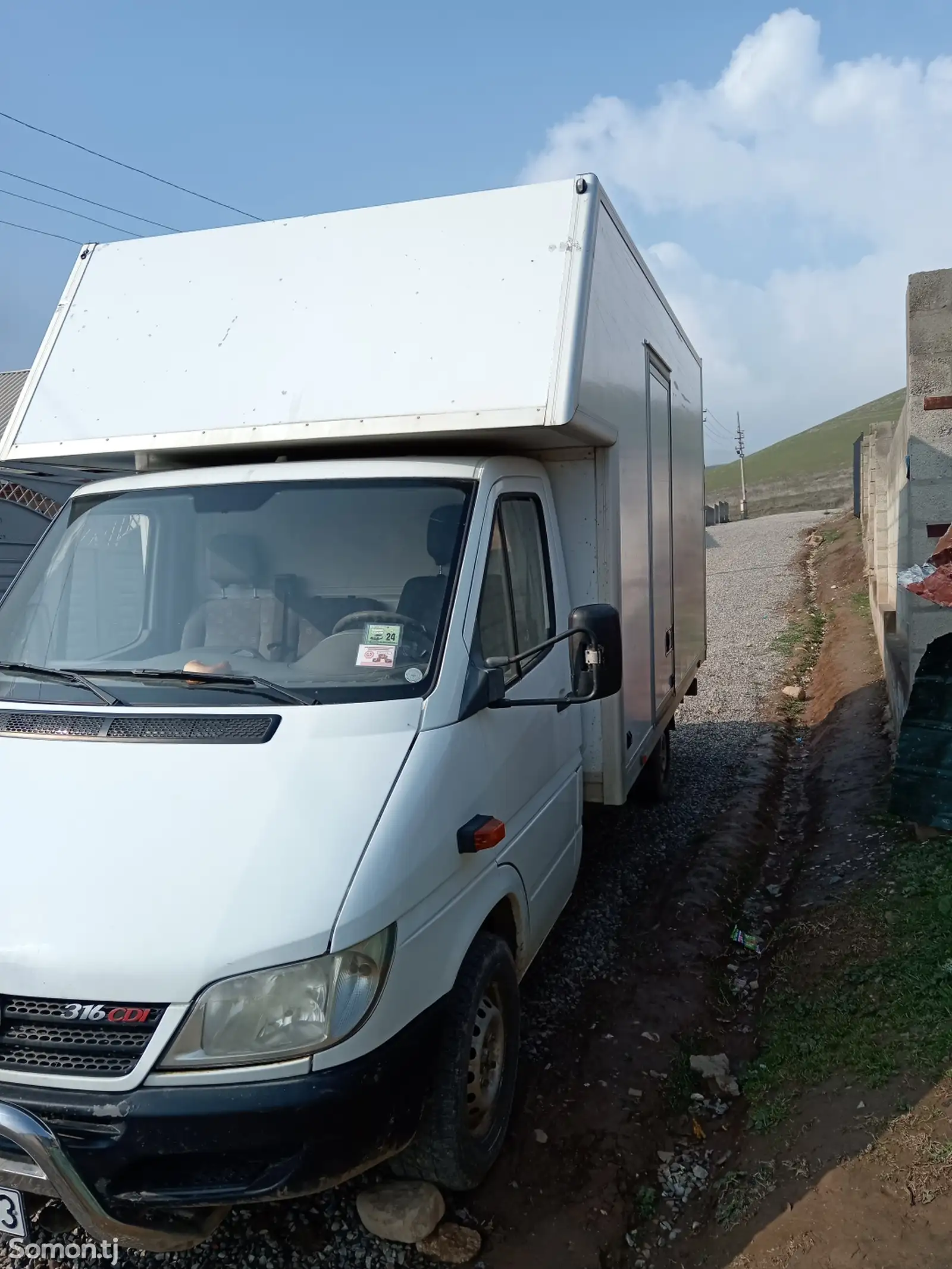 Бортовой автомобиль Mercedes-Benz Sprinter, 2006-1