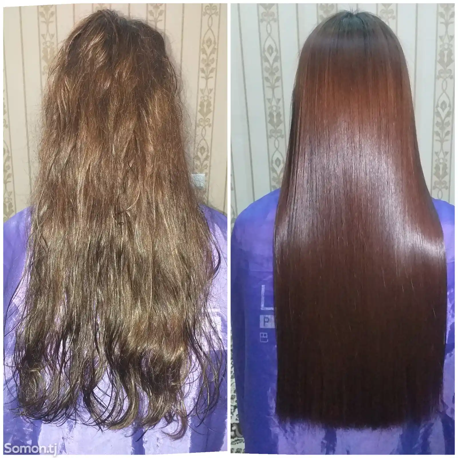Кератиновое выпрямление волос-1